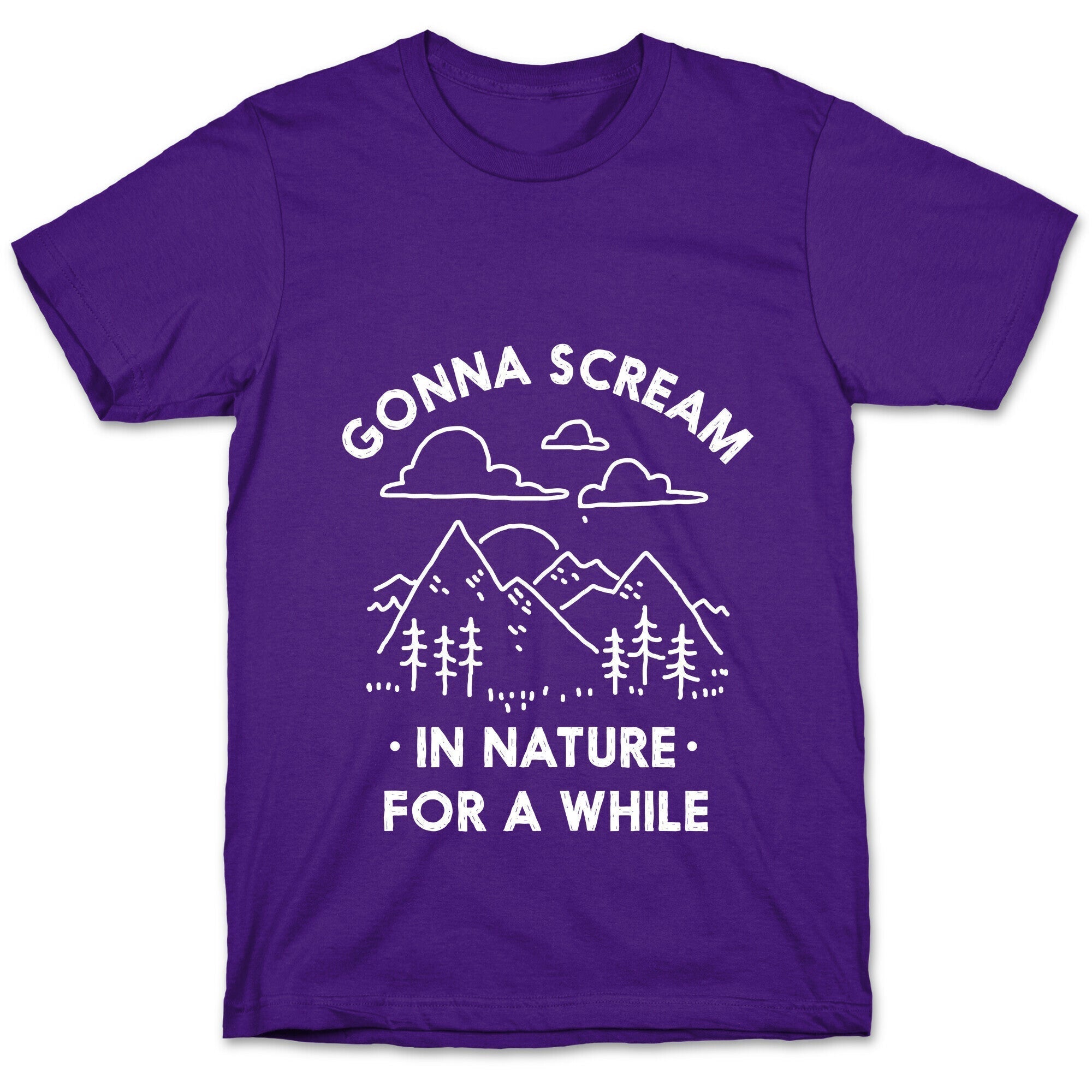 Gonna Scream in Nature For a While T-Shirt Hoodie, Sweatshirt | PureTeeCo.com (Image 5)