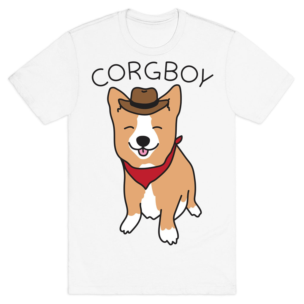 Corgboy Cowboy Corgi T-Shirt Hoodie, Sweatshirt | PureTeeCo.com (Image 2)