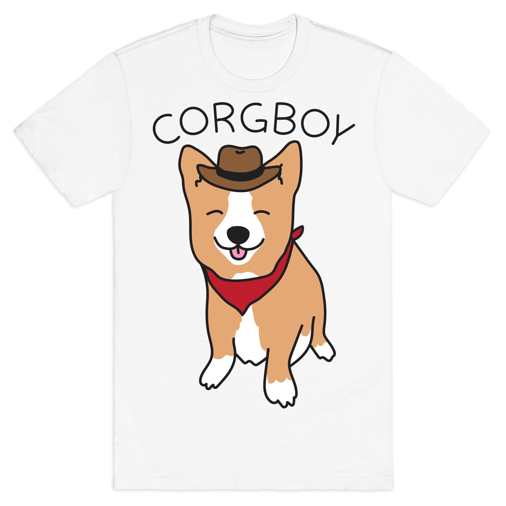 Corgboy Cowboy Corgi T-Shirt Hoodie, Sweatshirt | PureTeeCo.com (Image 2)