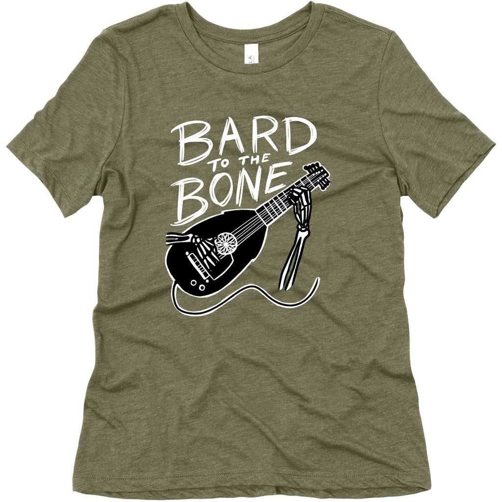 Bard to the Bone Women's Triblend Tee Hoodie, Sweatshirt | PureTeeCo.com (Image 5)