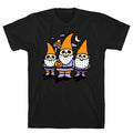 Happy Hall-Gnome-Ween (Halloween Gnomes) T-Shirt Hoodie, Sweatshirt | PureTeeCo.com (Image 1)