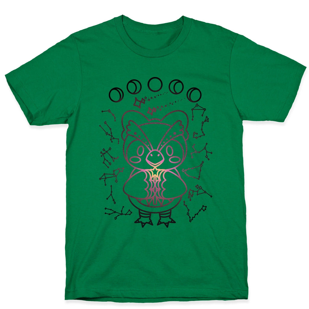Celestial Astrology Owl T-Shirt Hoodie, Sweatshirt | PureTeeCo.com (Image 4)