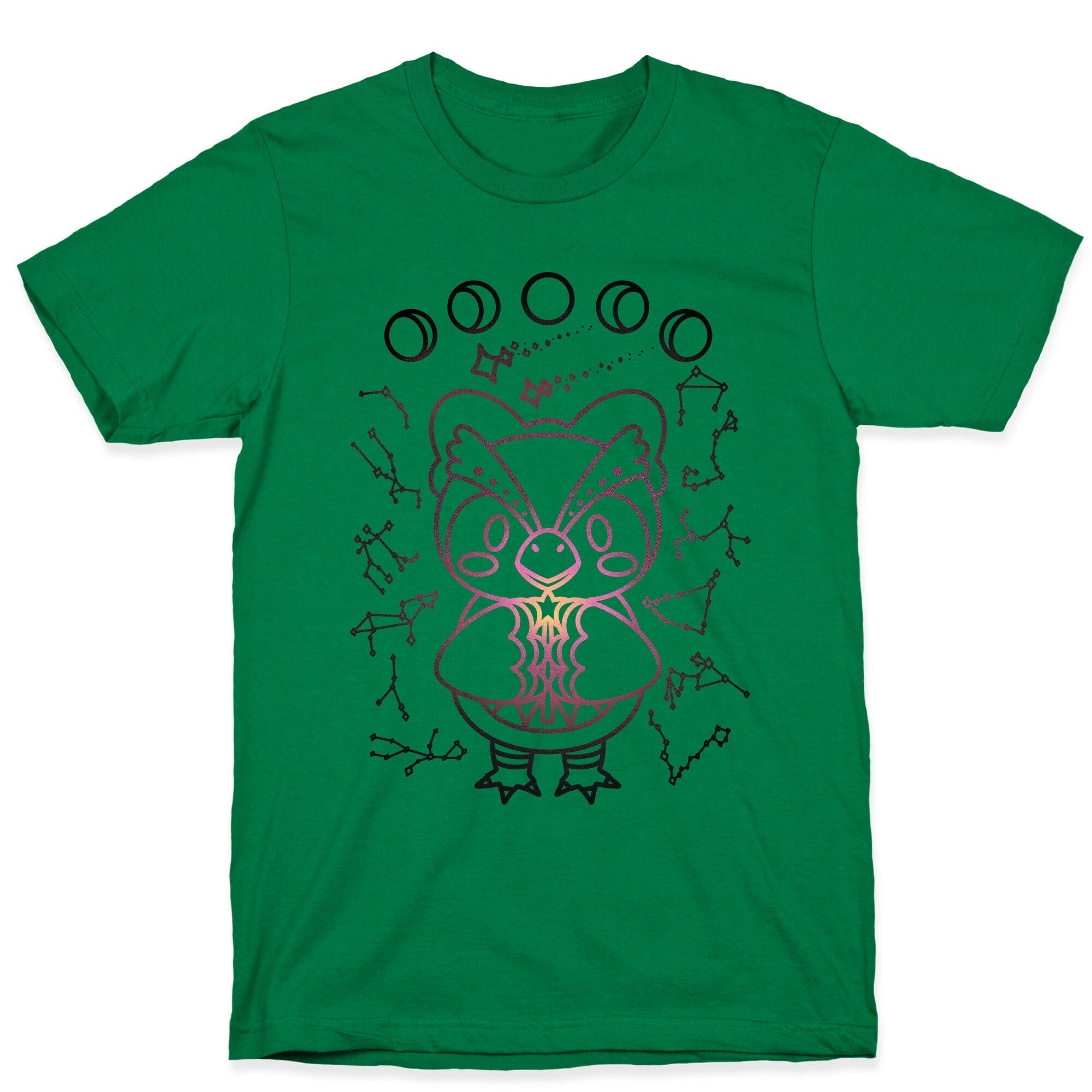 Celestial Astrology Owl T-Shirt Hoodie, Sweatshirt | PureTeeCo.com (Image 4)