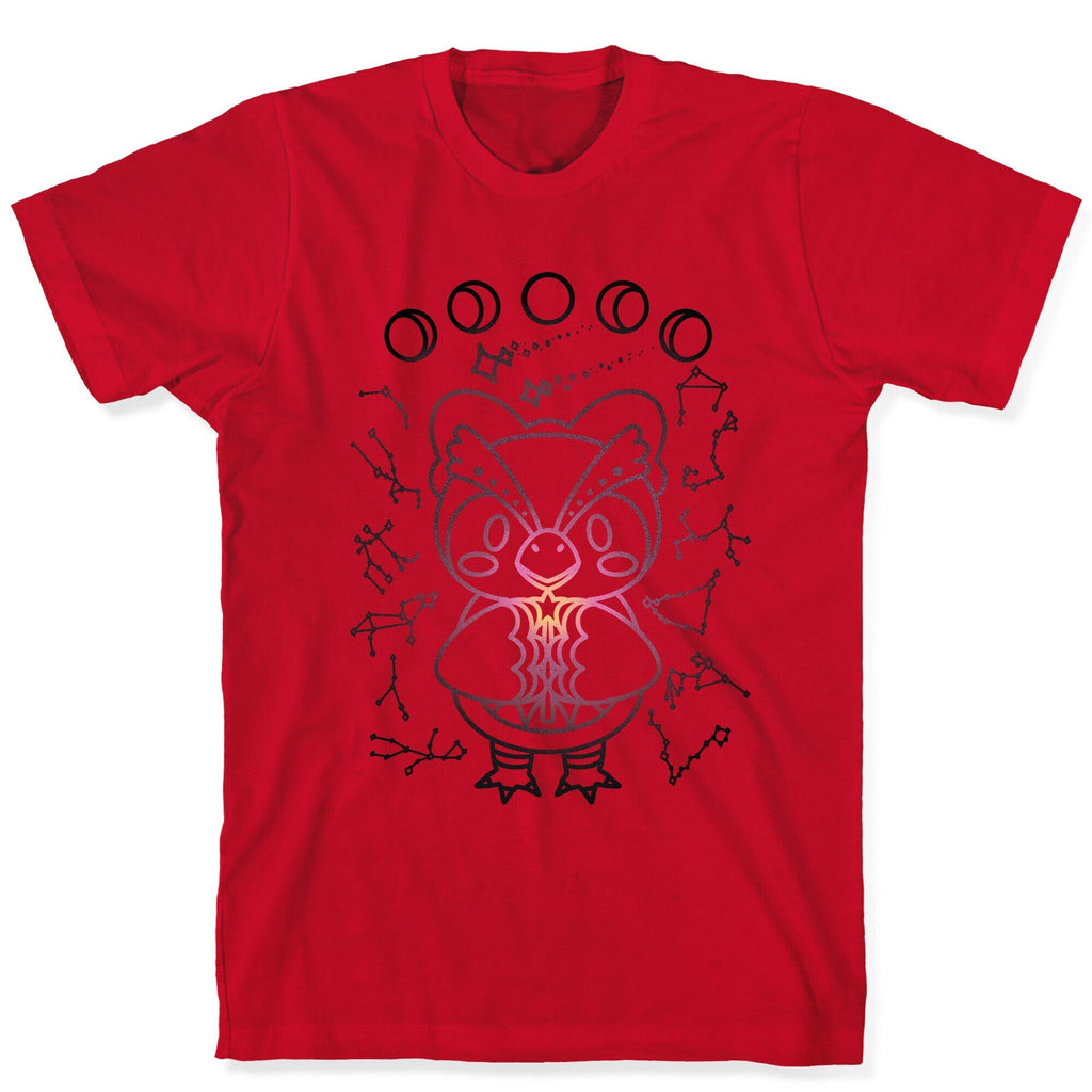 Celestial Astrology Owl T-Shirt Hoodie, Sweatshirt | PureTeeCo.com (Image 5)
