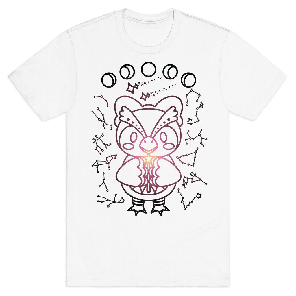 Celestial Astrology Owl T-Shirt Hoodie, Sweatshirt | PureTeeCo.com (Image 2)