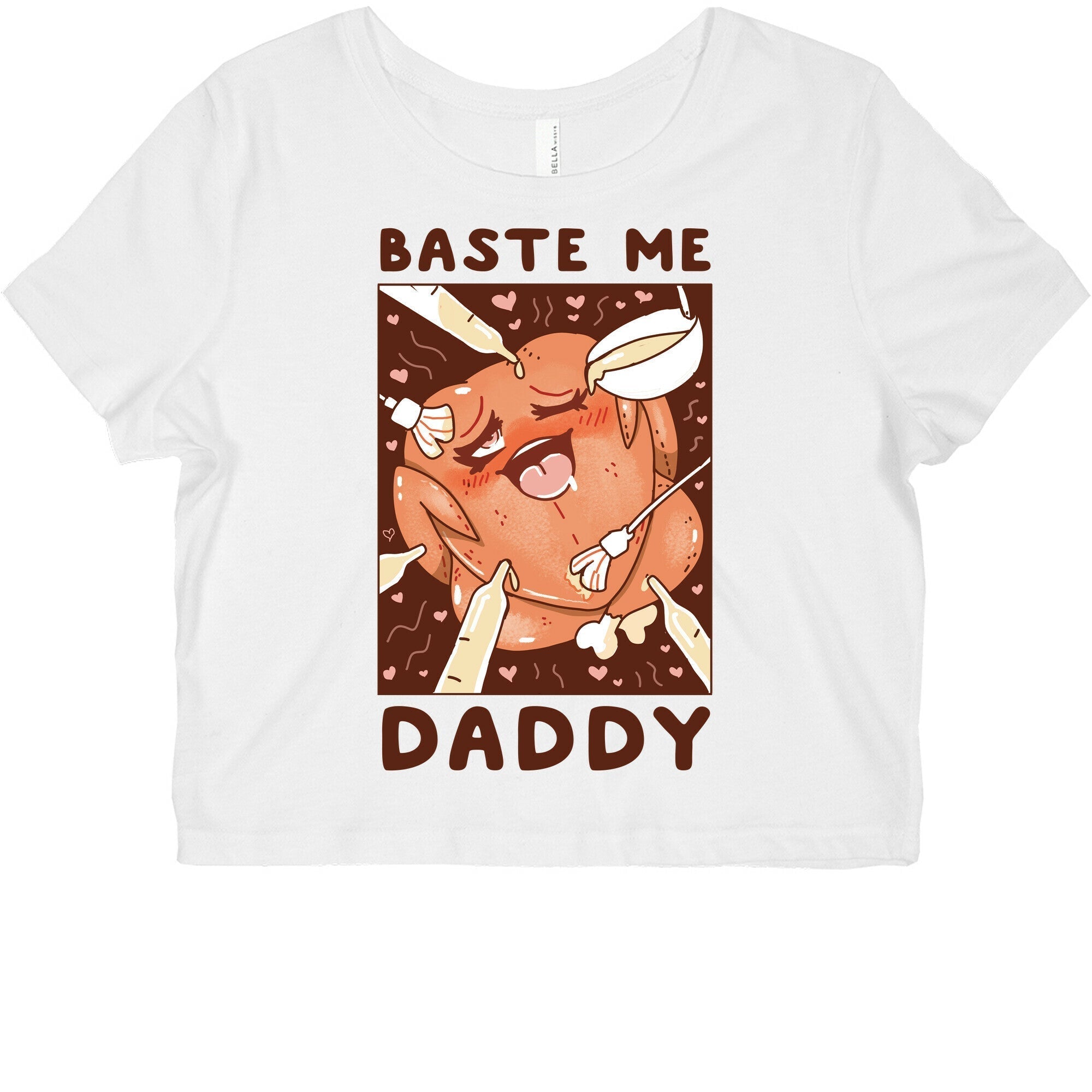 Baste Me Daddy Graphic Baby Tee Style002 Hoodie, Sweatshirt | PureTeeCo.com (Image 2)