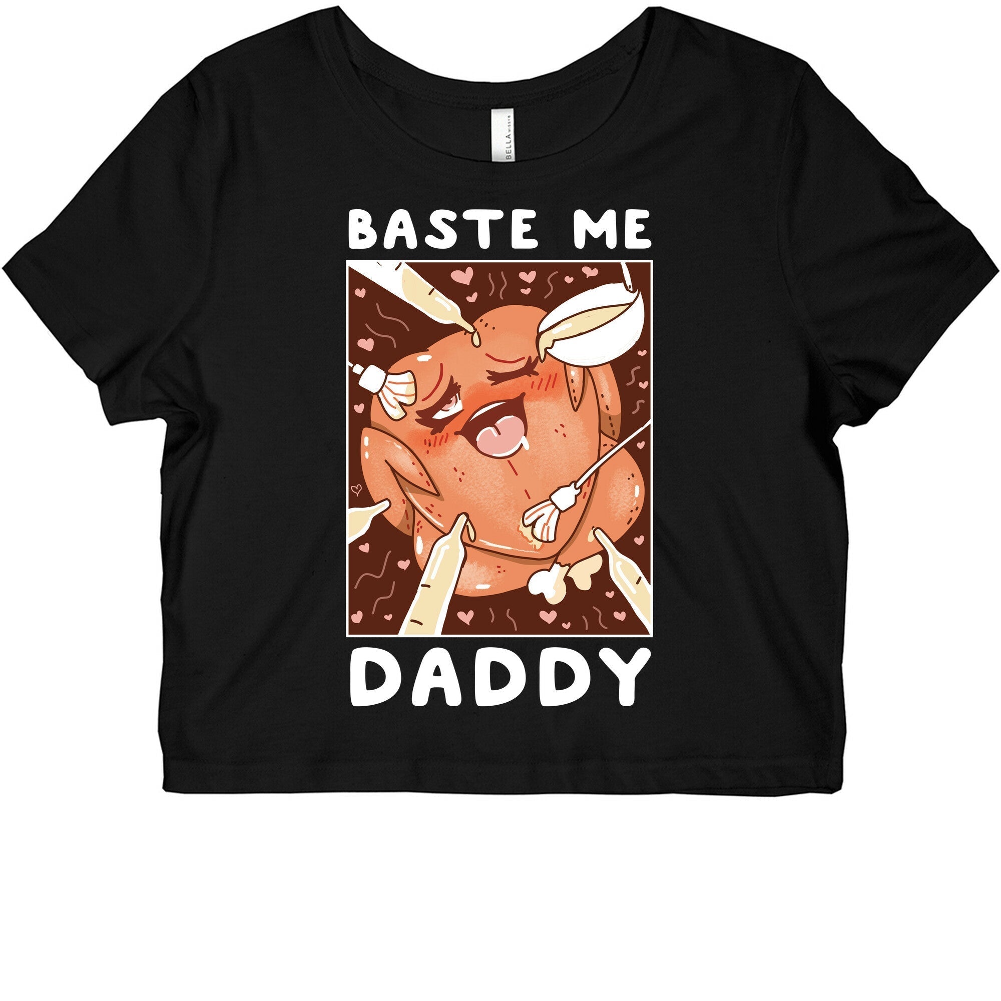 Baste Me Daddy Graphic Baby Tee Style001 Hoodie, Sweatshirt | PureTeeCo.com (Image 1)