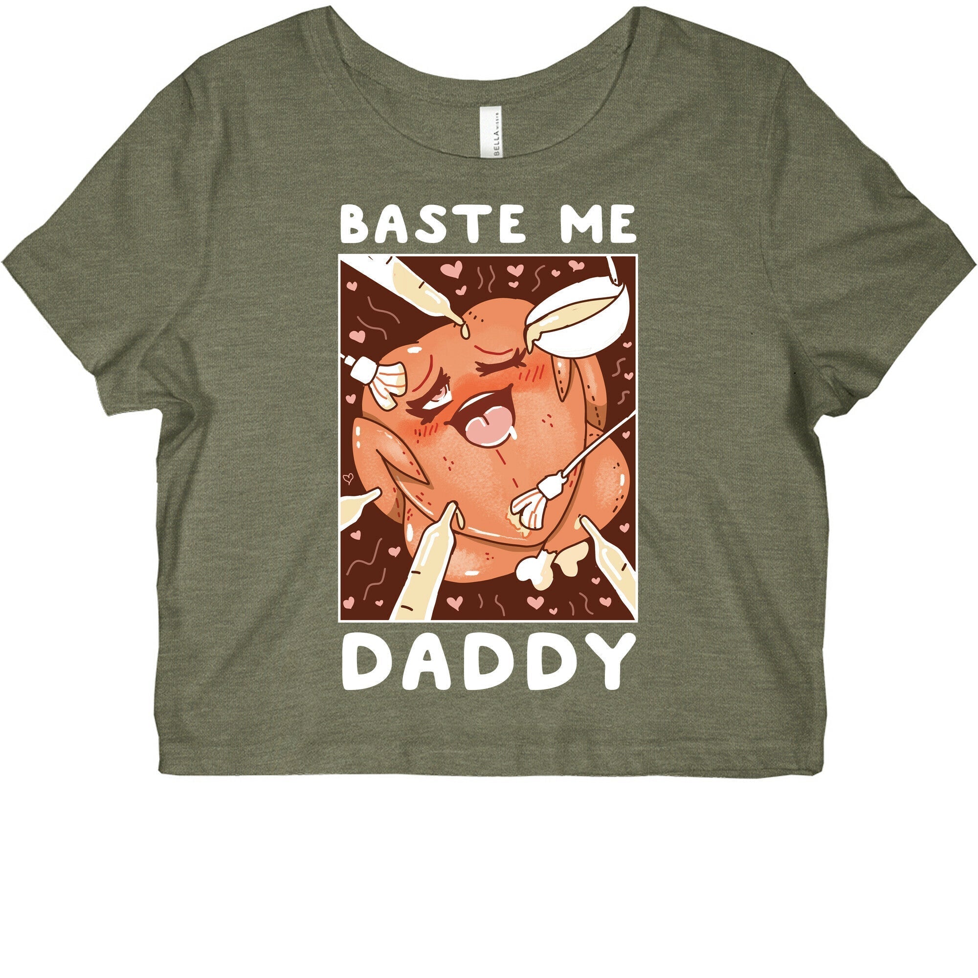 Baste Me Daddy Graphic Baby Tee Style001 Hoodie, Sweatshirt | PureTeeCo.com (Image 2)
