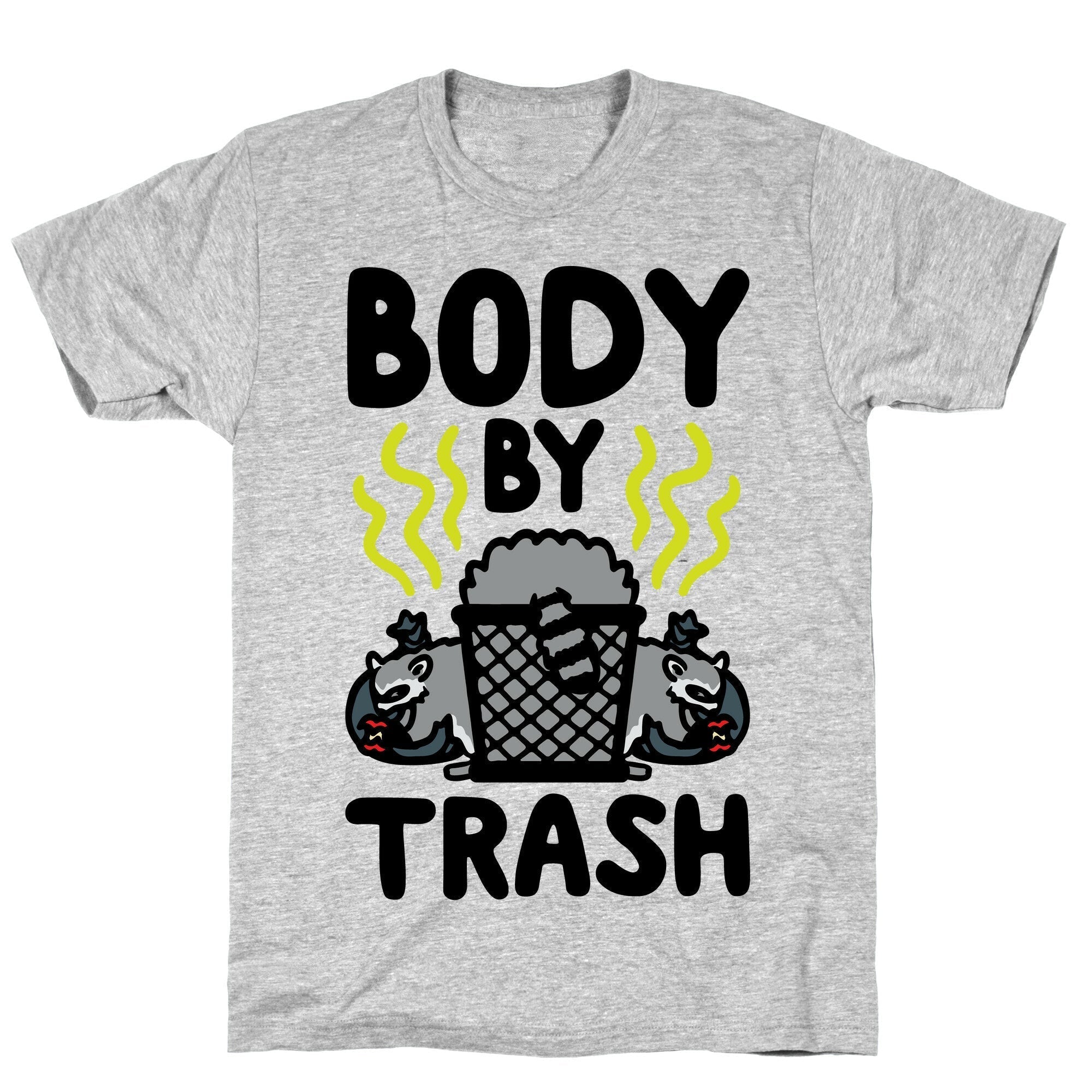 Body By Trash T-Shirt Hoodie, Sweatshirt | PureTeeCo.com (Image 4)