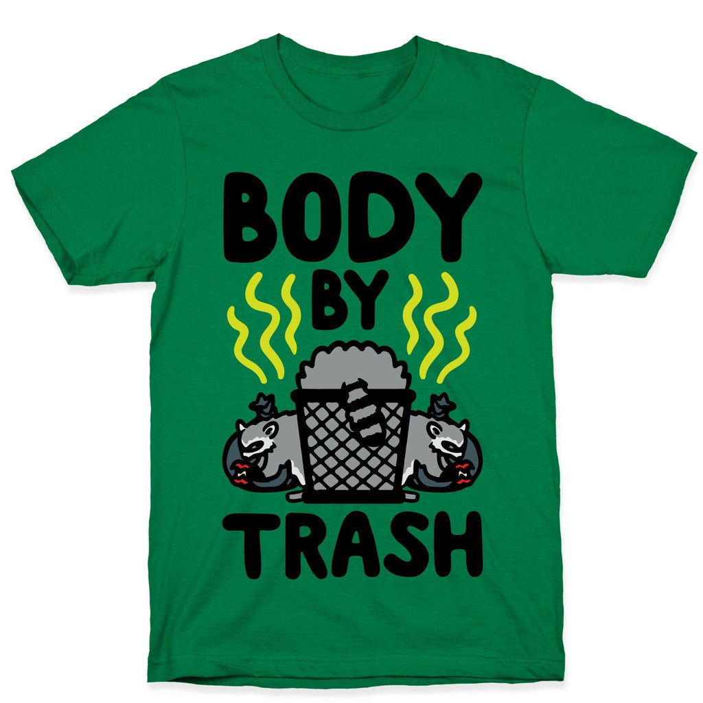 Body By Trash T-Shirt Hoodie, Sweatshirt | PureTeeCo.com (Image 3)
