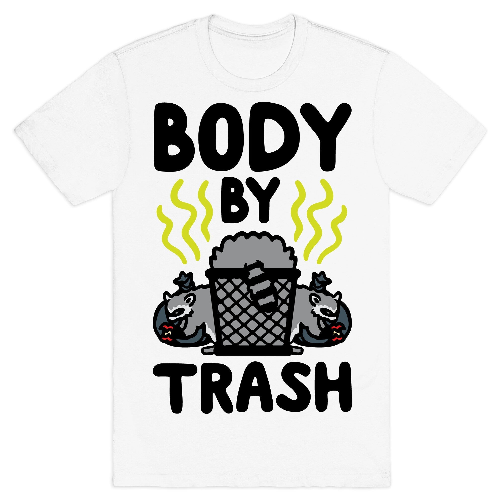 Body By Trash T-Shirt Hoodie, Sweatshirt | PureTeeCo.com (Image 2)