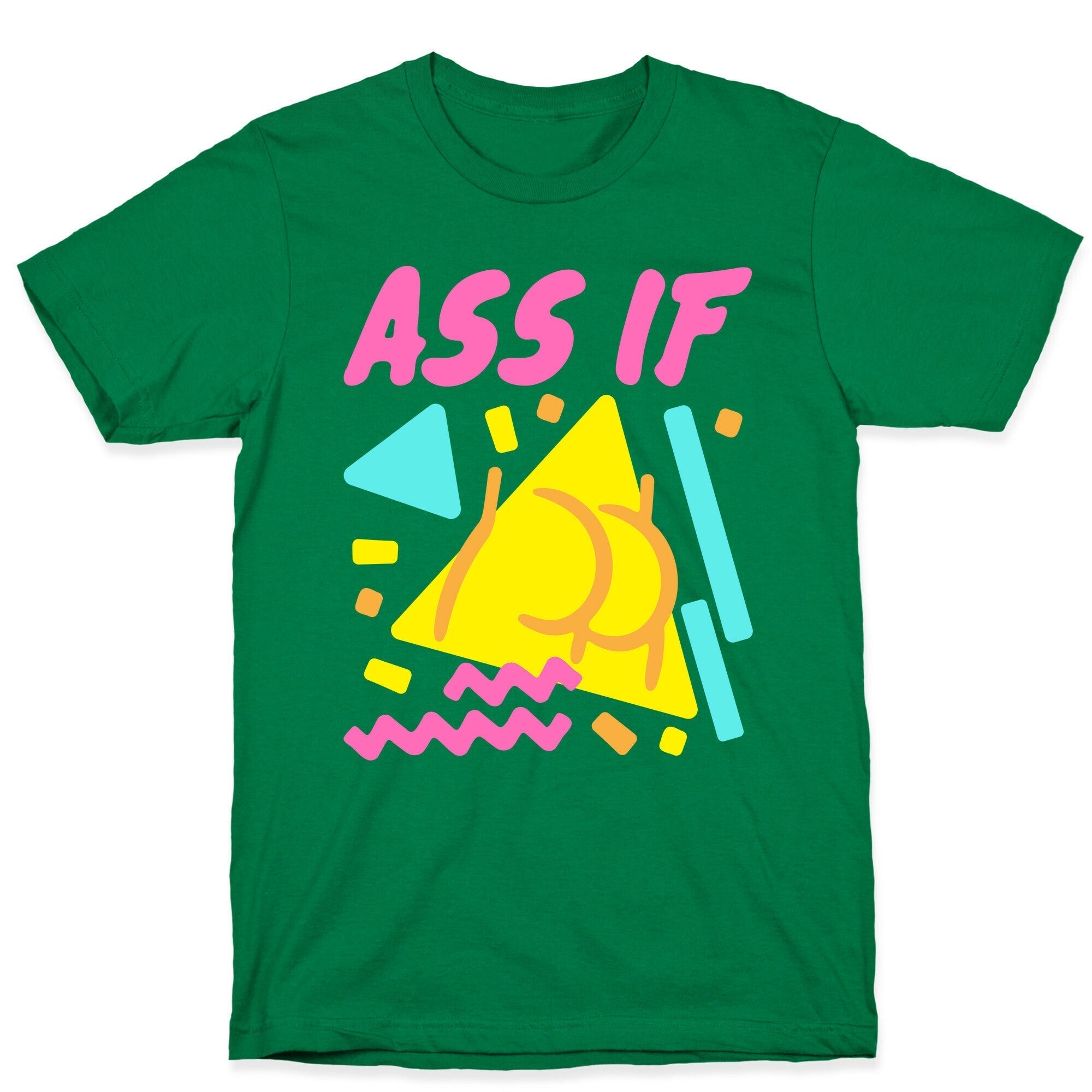 Ass If Parody White Print T-Shirt Hoodie, Sweatshirt | PureTeeCo.com (Image 3)