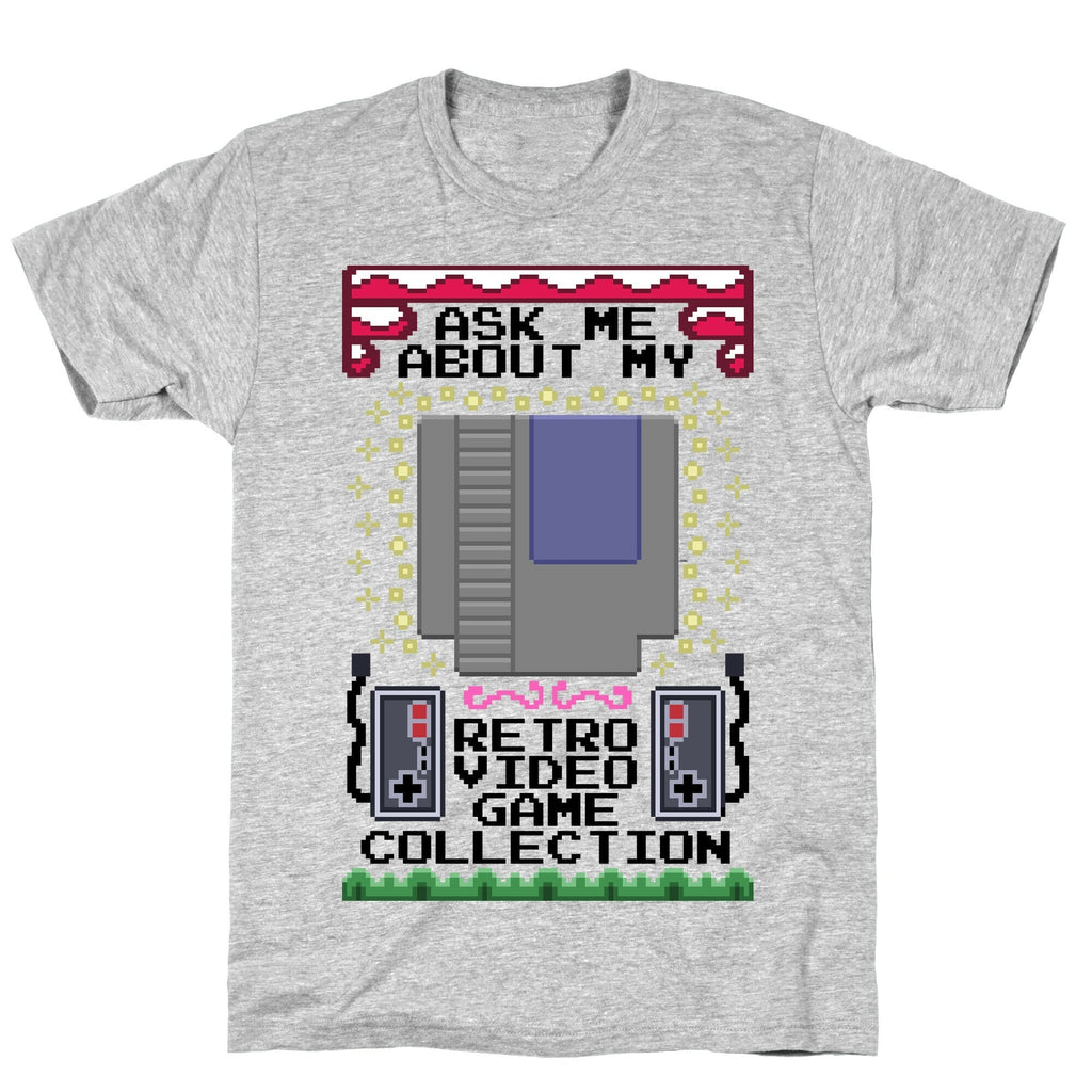 Ask Me About My Retro Game Collection T-Shirt Hoodie, Sweatshirt | PureTeeCo.com (Image 2)