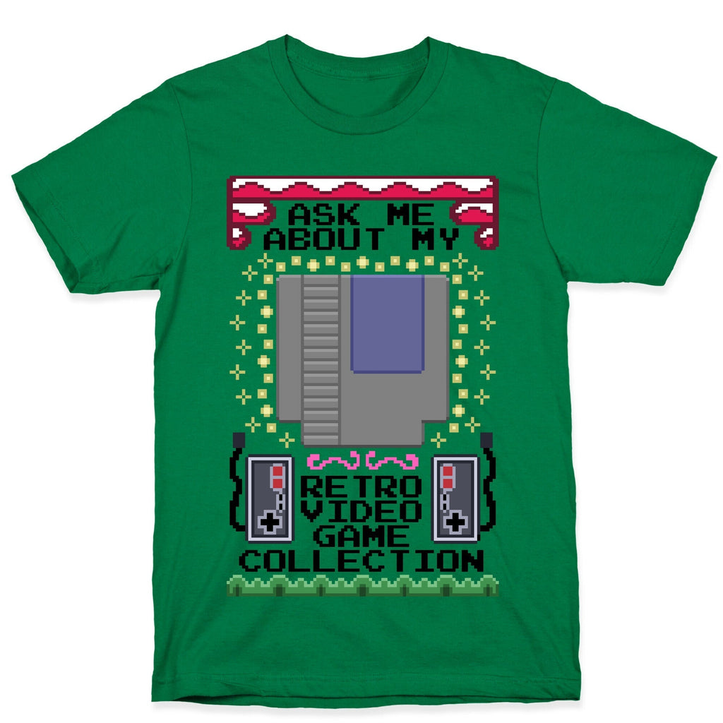 Ask Me About My Retro Game Collection T-Shirt Hoodie, Sweatshirt | PureTeeCo.com (Image 3)