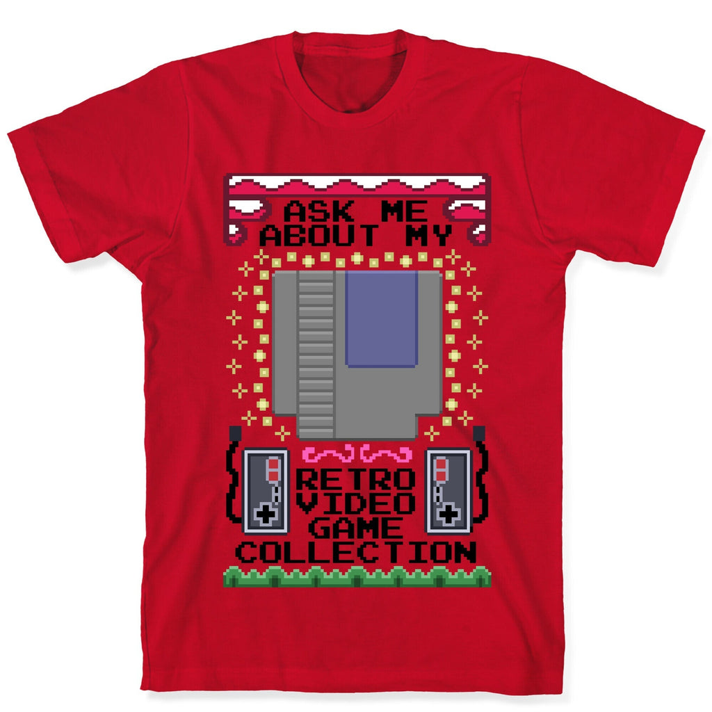 Ask Me About My Retro Game Collection T-Shirt Hoodie, Sweatshirt | PureTeeCo.com (Image 4)