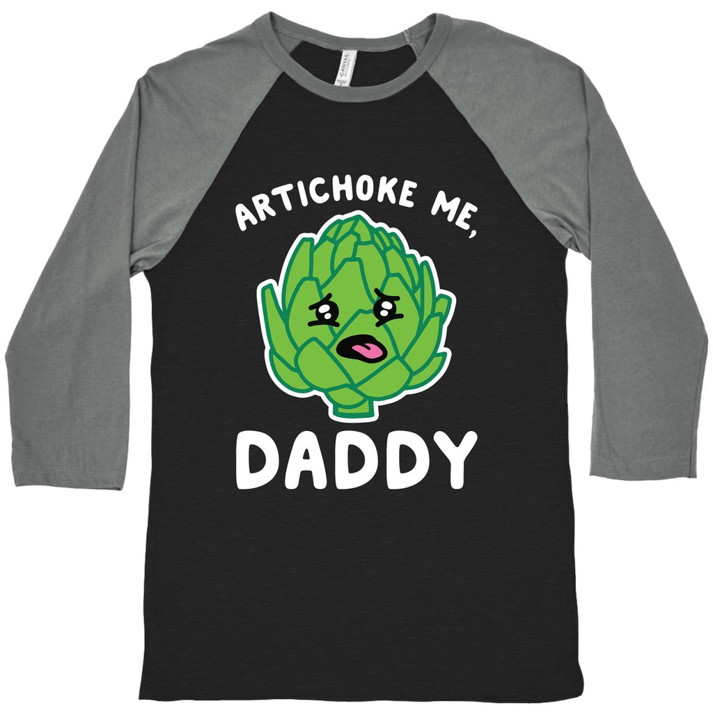 Artichoke Me, Daddy Baseball Tee Hoodie, Sweatshirt | PureTeeCo.com (Image 1)