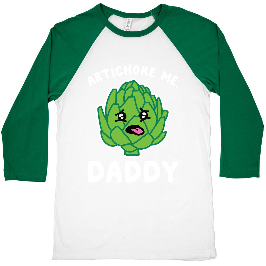 Artichoke Me, Daddy Baseball Tee Hoodie, Sweatshirt | PureTeeCo.com (Image 3)