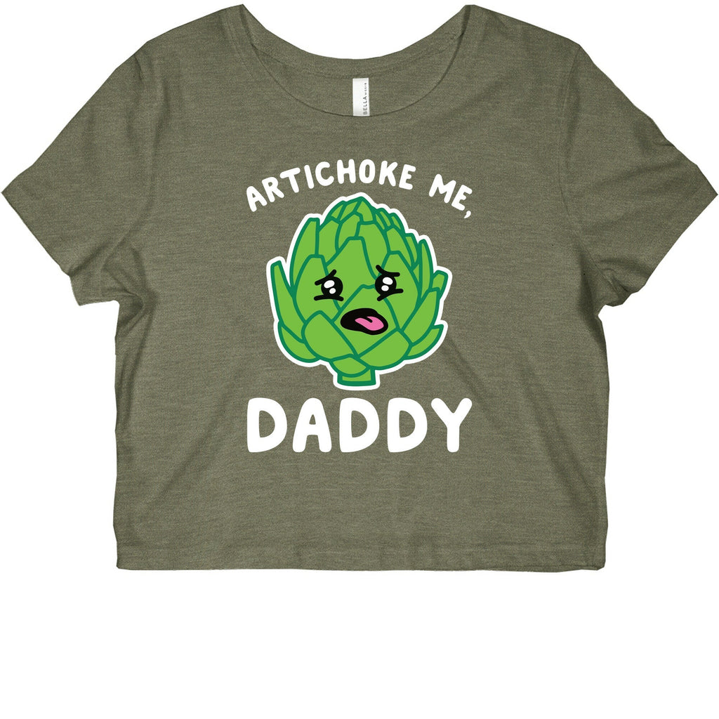 Artichoke Me, Daddy Graphic Baby Tee Hoodie, Sweatshirt | PureTeeCo.com (Image 2)