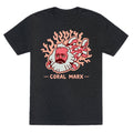 Coral Marx Unisex Triblend Tee Hoodie, Sweatshirt | PureTeeCo.com (Image 1)