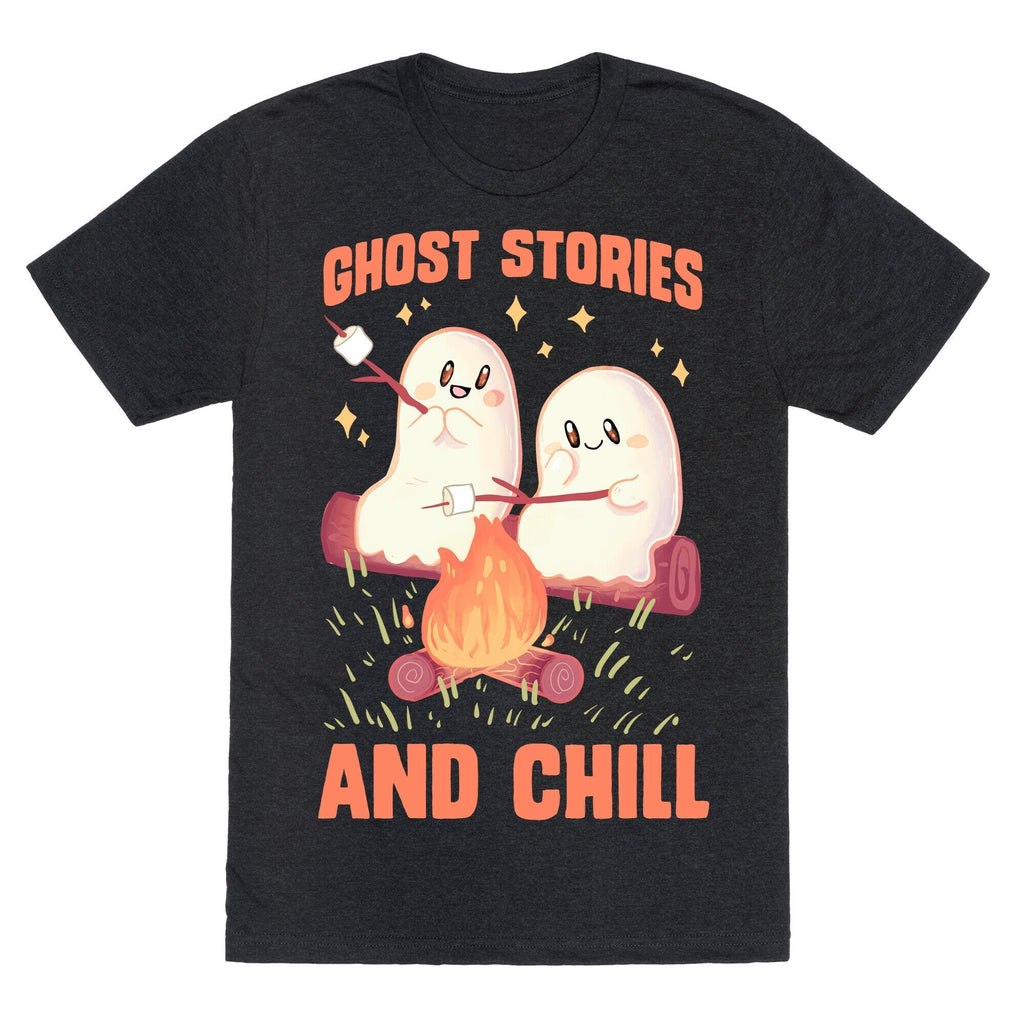 Ghost Stories And Chill Unisex Triblend Tee Hoodie, Sweatshirt | PureTeeCo.com (Image 1)