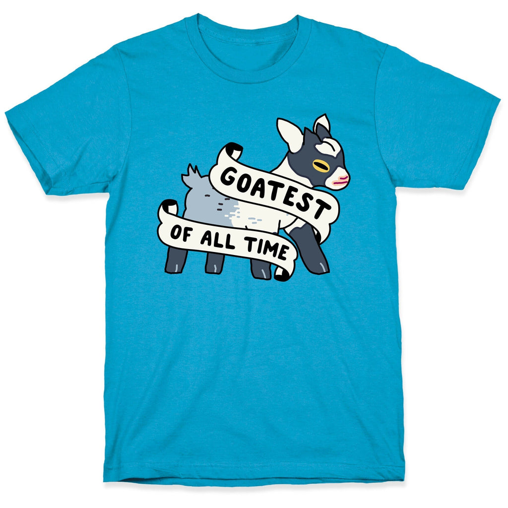 Goatest of All Time Unisex Triblend Tee Hoodie, Sweatshirt | PureTeeCo.com (Image 5)