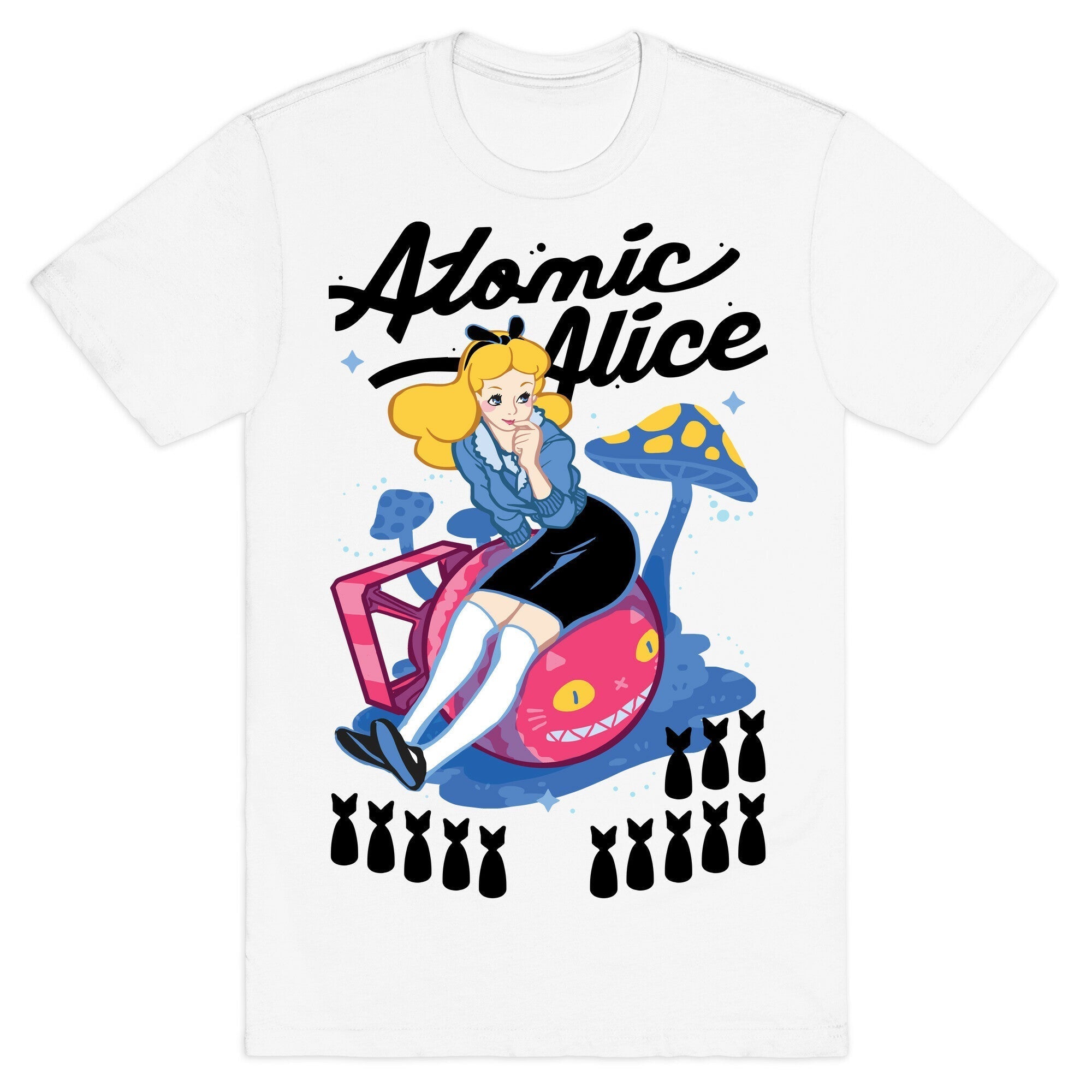 Atomic Alice T-Shirt Hoodie, Sweatshirt | PureTeeCo.com (Image 2)