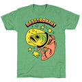 Basstronaut Unisex Triblend Tee Hoodie, Sweatshirt | PureTeeCo.com (Image 1)