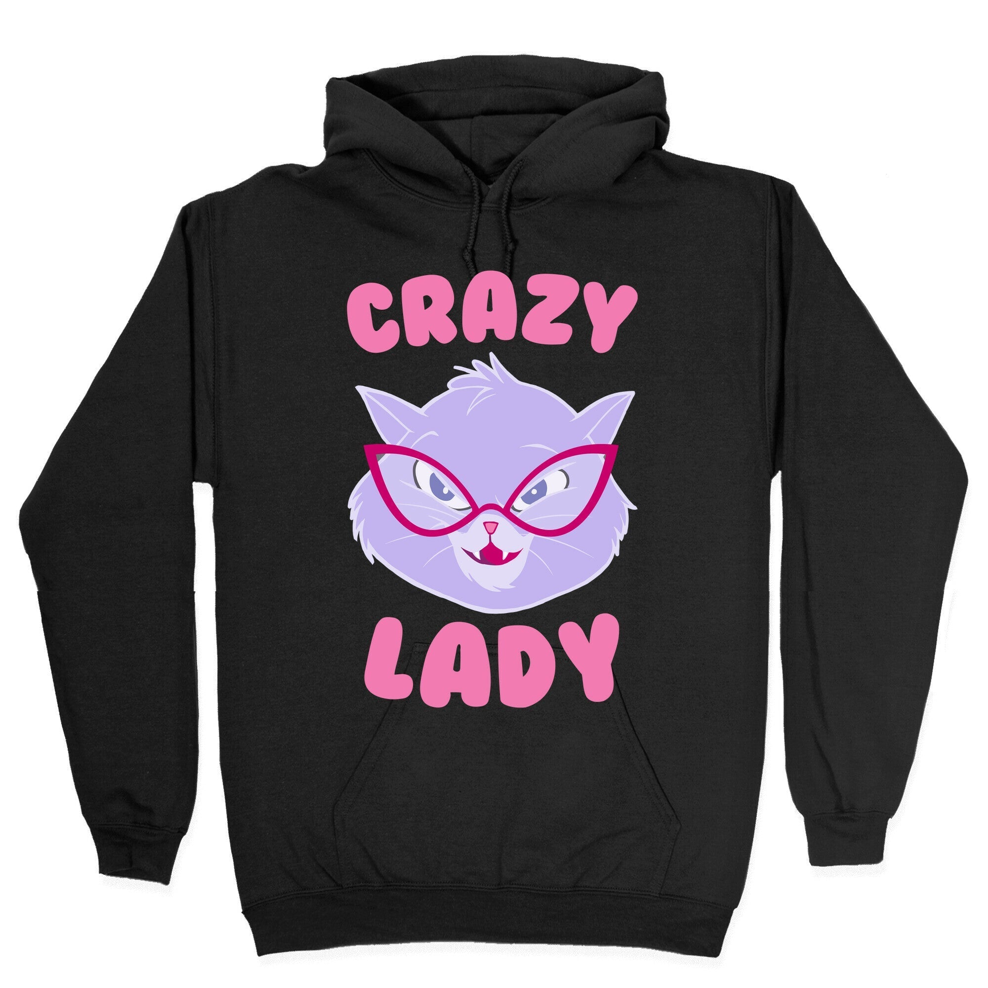 Crazy Cat Lady Hoodie T-Shirts, Sweatshirt | PureTeeCo.com (Image 2)