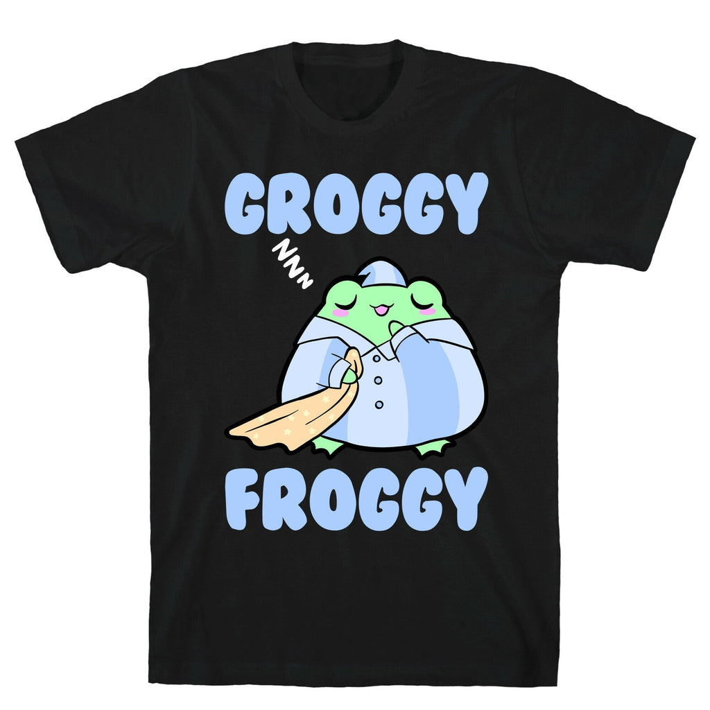 Groggy Froggy T-Shirt Hoodie, Sweatshirt | PureTeeCo.com (Image 1)