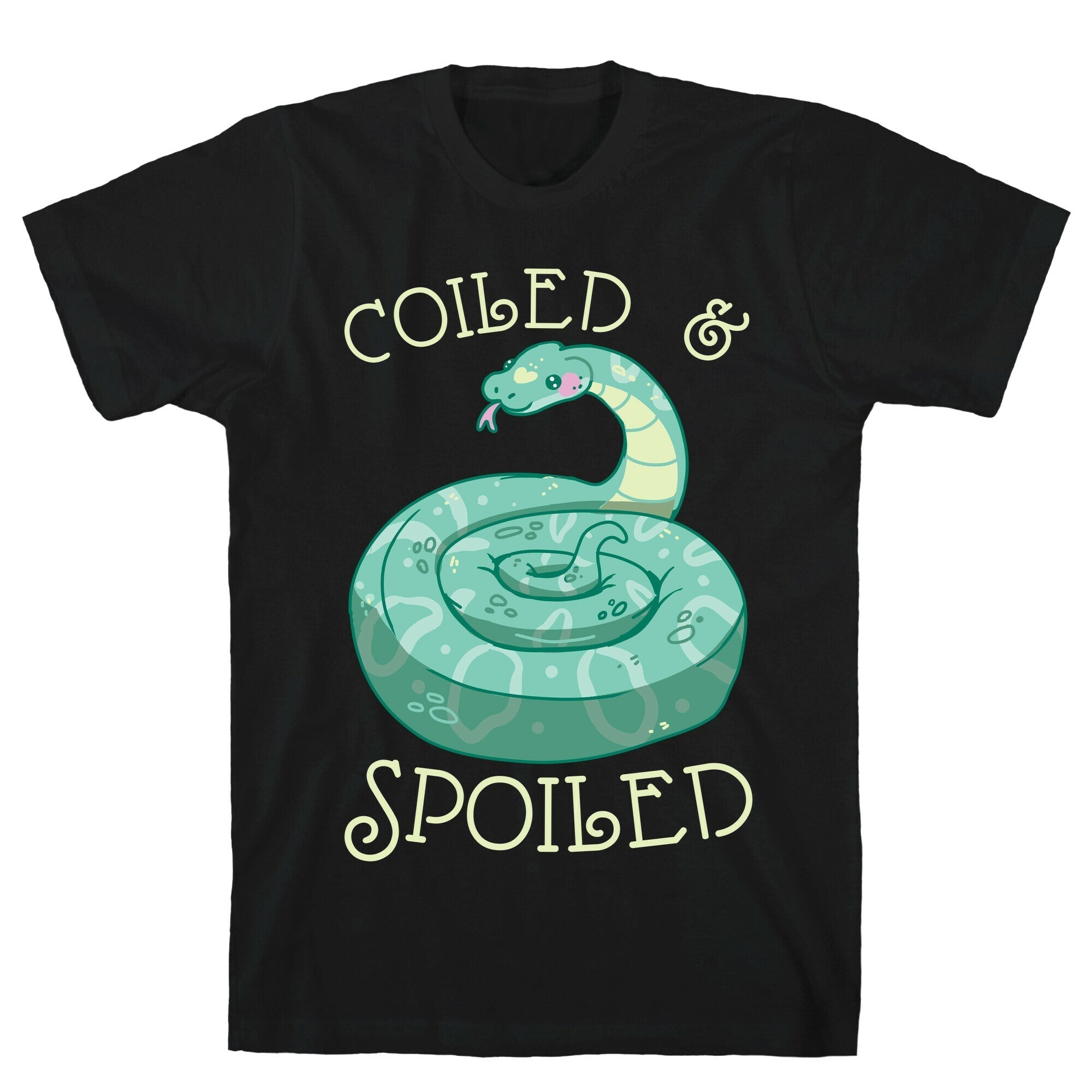 Coiled & Spoiled T-Shirt Hoodie, Sweatshirt | PureTeeCo.com (Image 1)