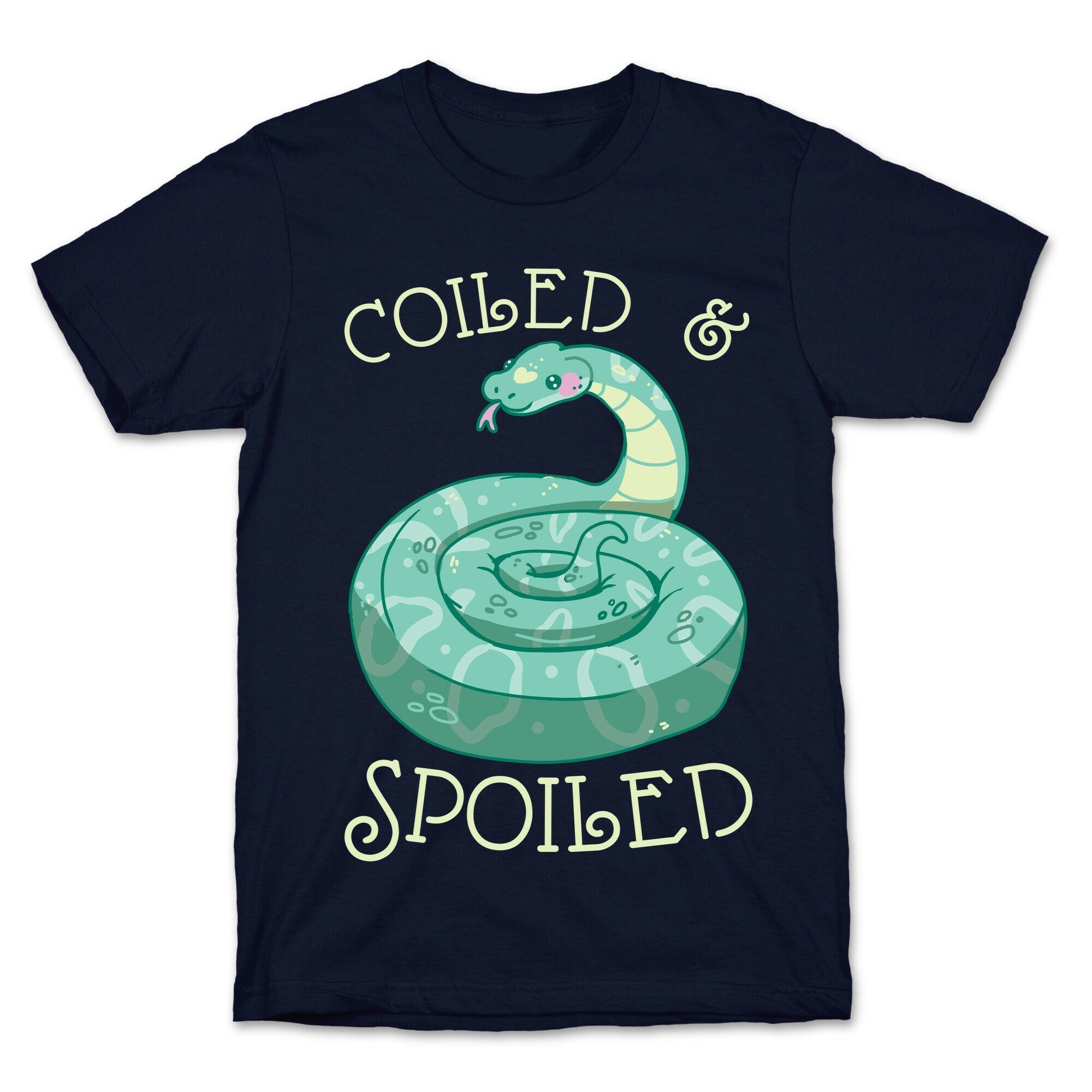 Coiled & Spoiled T-Shirt Hoodie, Sweatshirt | PureTeeCo.com (Image 4)
