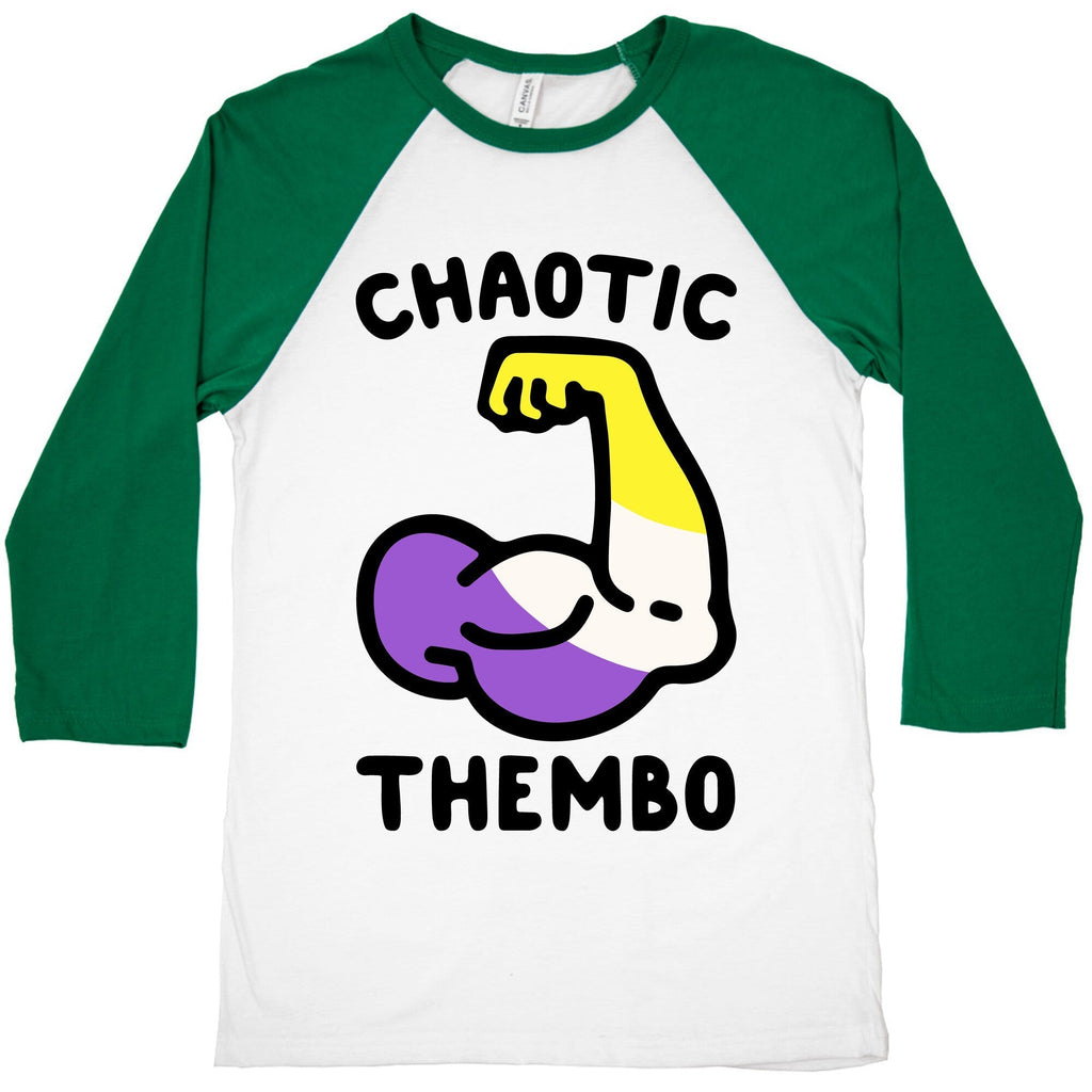 Chaotic Thembo Baseball Tee Hoodie, Sweatshirt | PureTeeCo.com (Image 1)