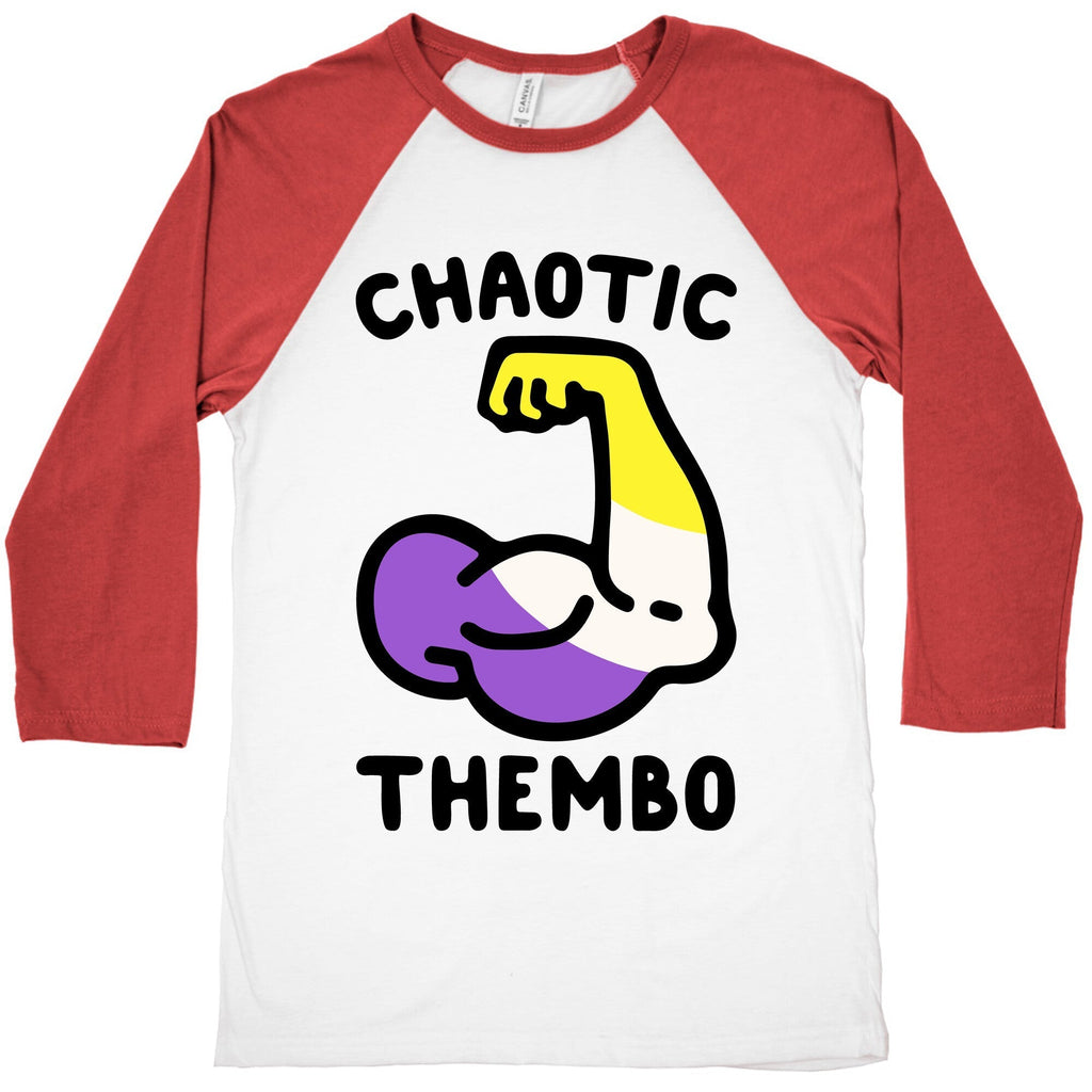 Chaotic Thembo Baseball Tee Hoodie, Sweatshirt | PureTeeCo.com (Image 2)