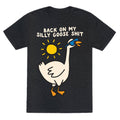 Back On My Silly Goose Shit Unisex Triblend Tee Hoodie, Sweatshirt | PureTeeCo.com (Image 1)