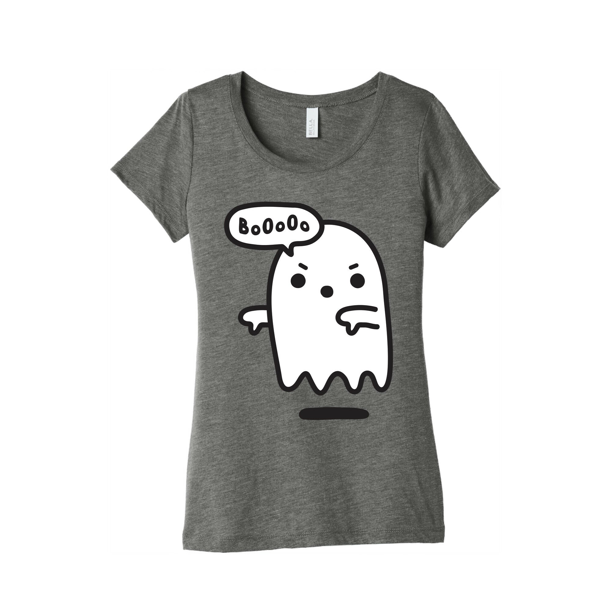 Disapproving Ghost Women's Triblend Tee Hoodie, Sweatshirt | PureTeeCo.com