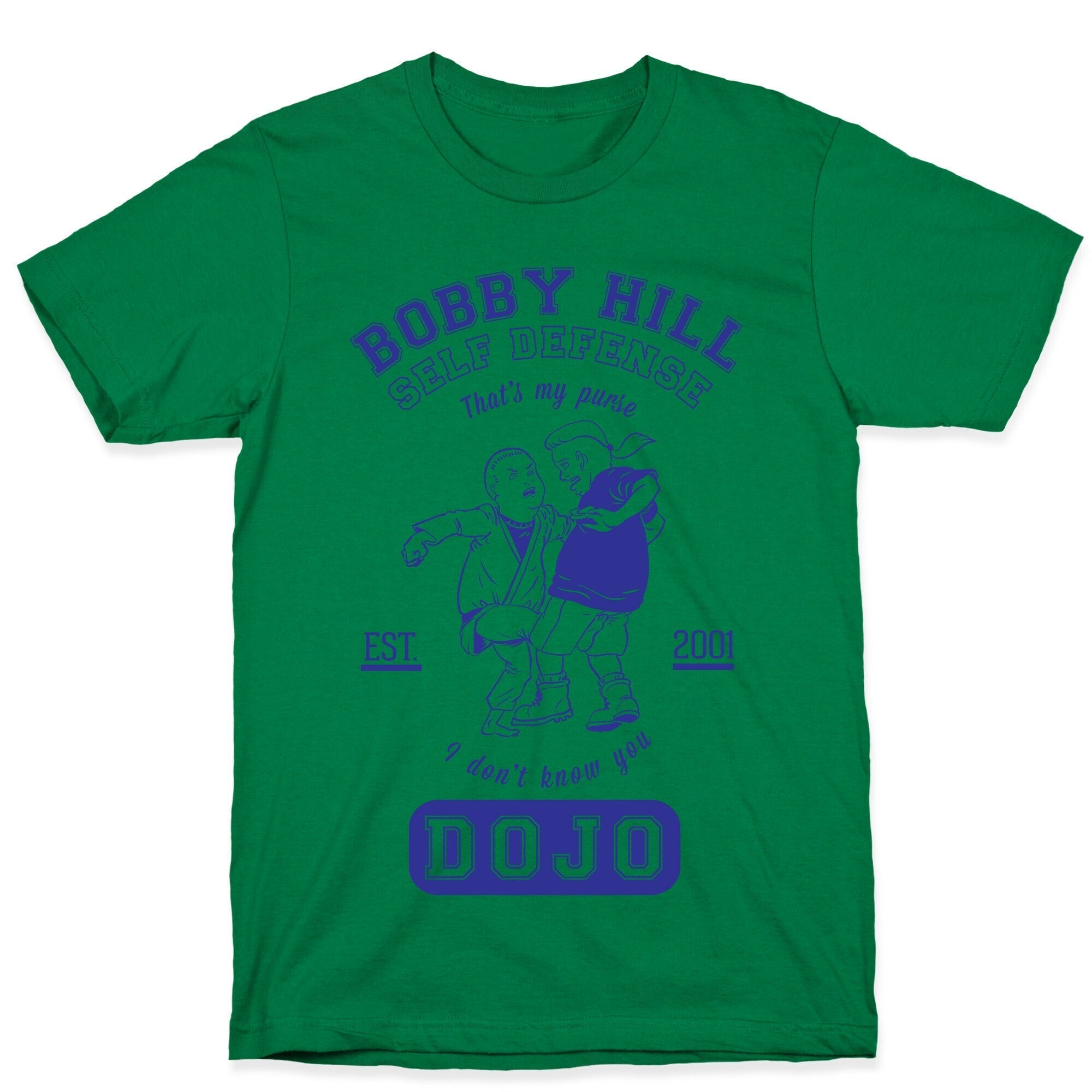 Bobby Hill Self Defense Dojo T-Shirt Hoodie, Sweatshirt | PureTeeCo.com (Image 4)