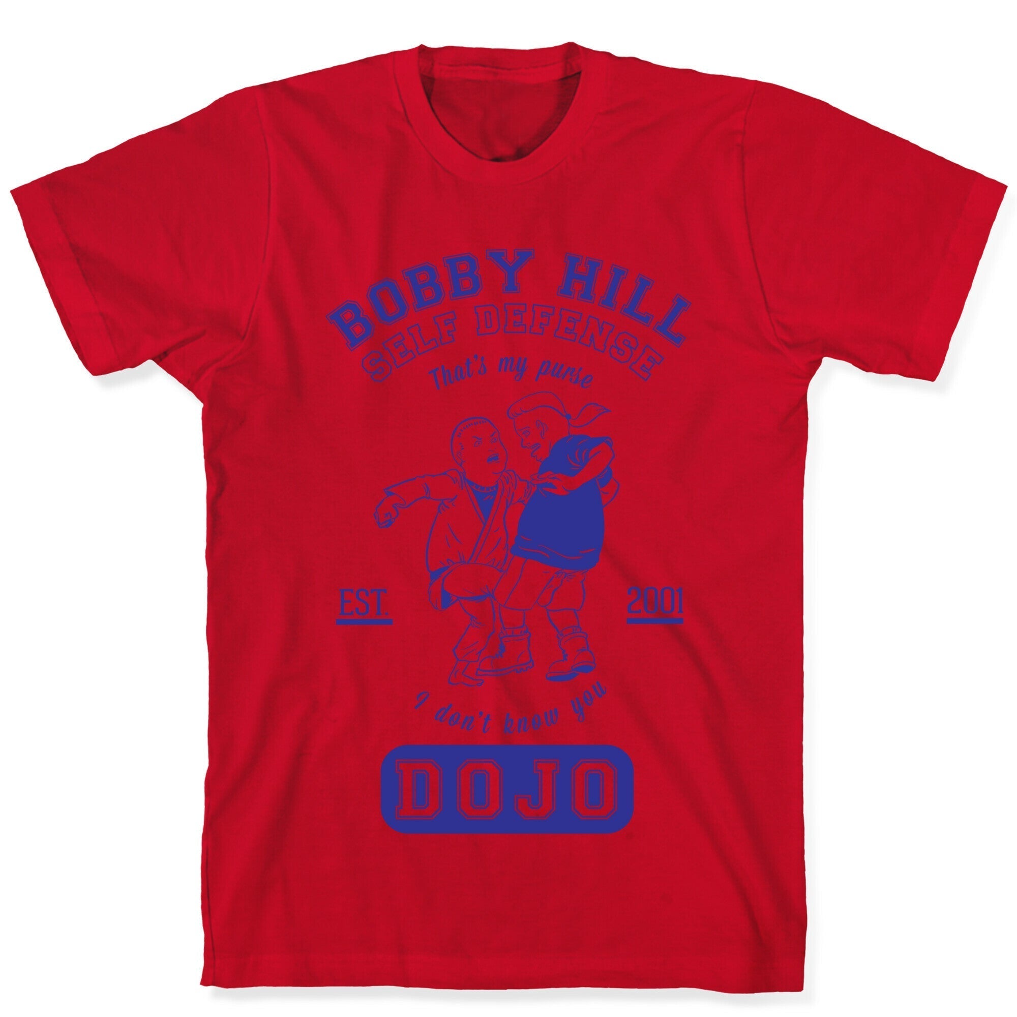 Bobby Hill Self Defense Dojo T-Shirt Hoodie, Sweatshirt | PureTeeCo.com (Image 5)