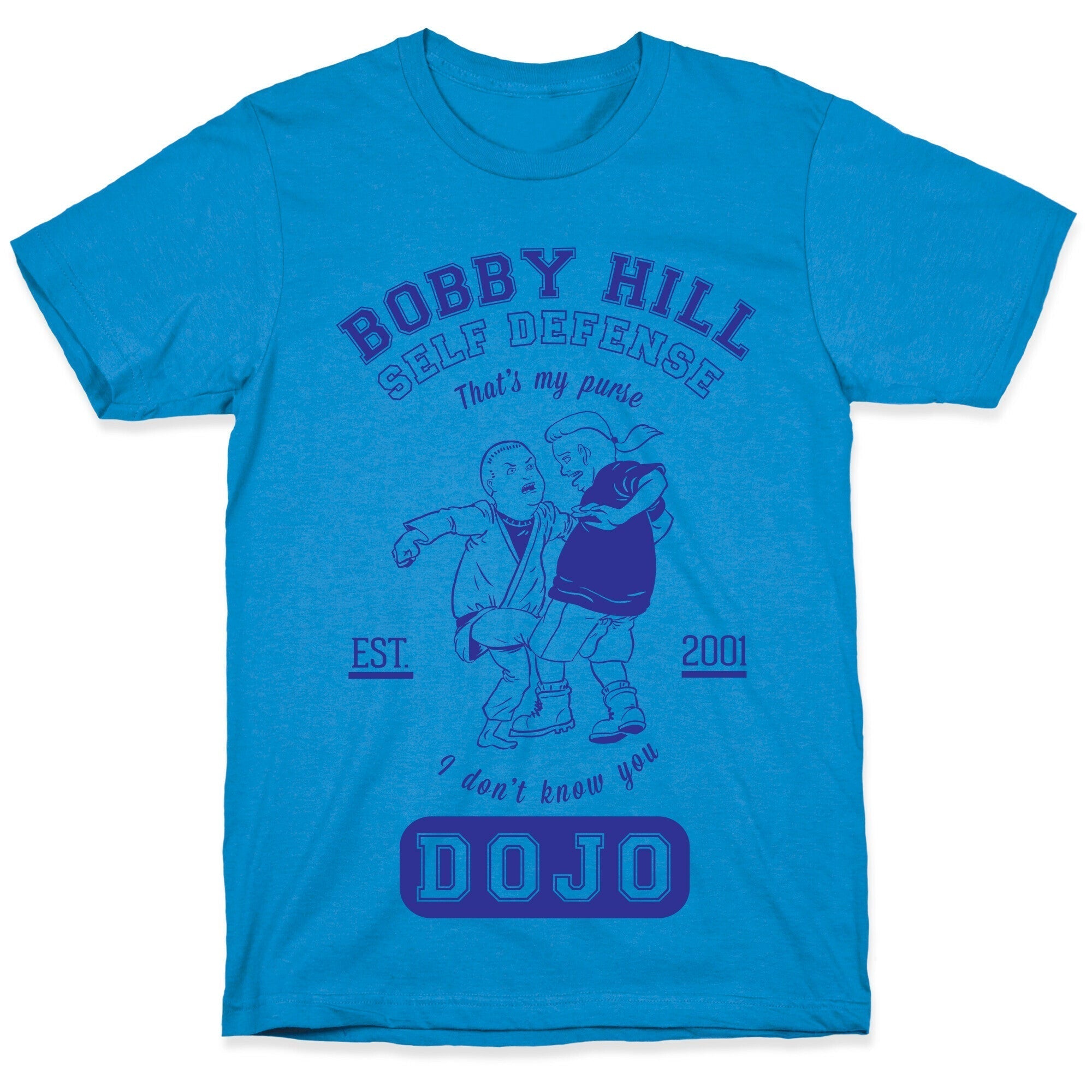 Bobby Hill Self Defense Dojo T-Shirt Hoodie, Sweatshirt | PureTeeCo.com (Image 1)
