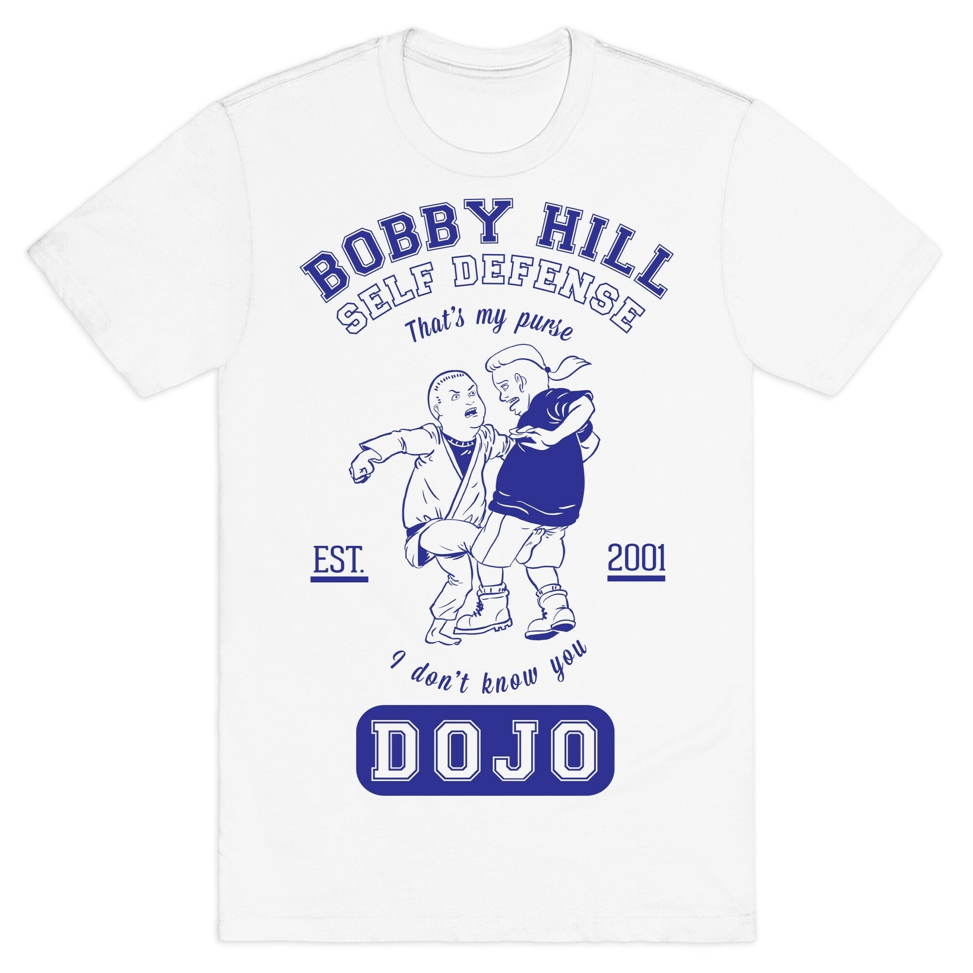 Bobby Hill Self Defense Dojo T-Shirt Hoodie, Sweatshirt | PureTeeCo.com (Image 2)