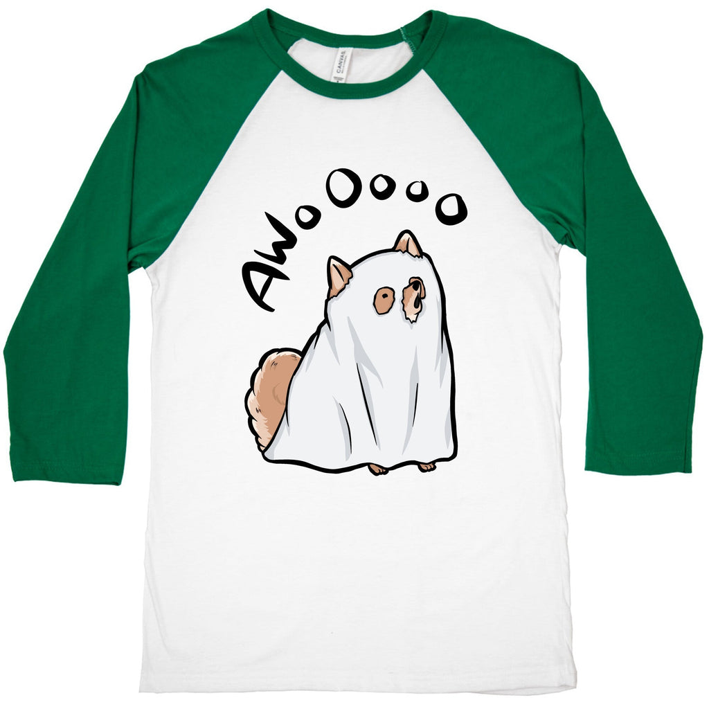 Ghost Dog Baseball Tee Hoodie, Sweatshirt | PureTeeCo.com (Image 2)