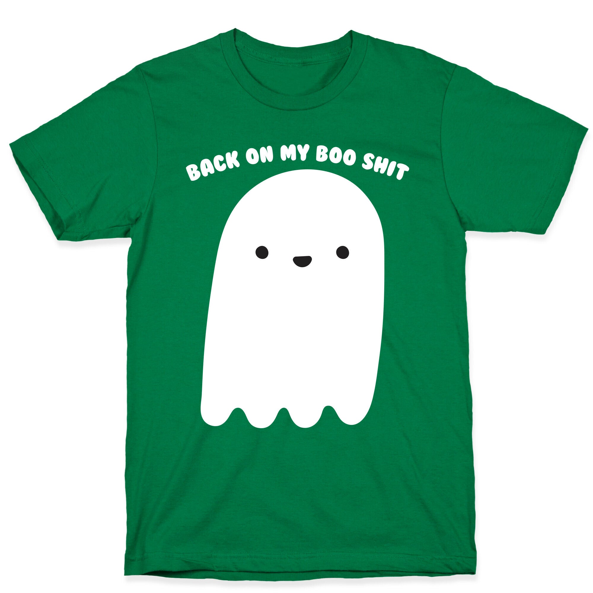 Back On My Boo Shit Ghost T-Shirt Hoodie, Sweatshirt | PureTeeCo.com (Image 3)