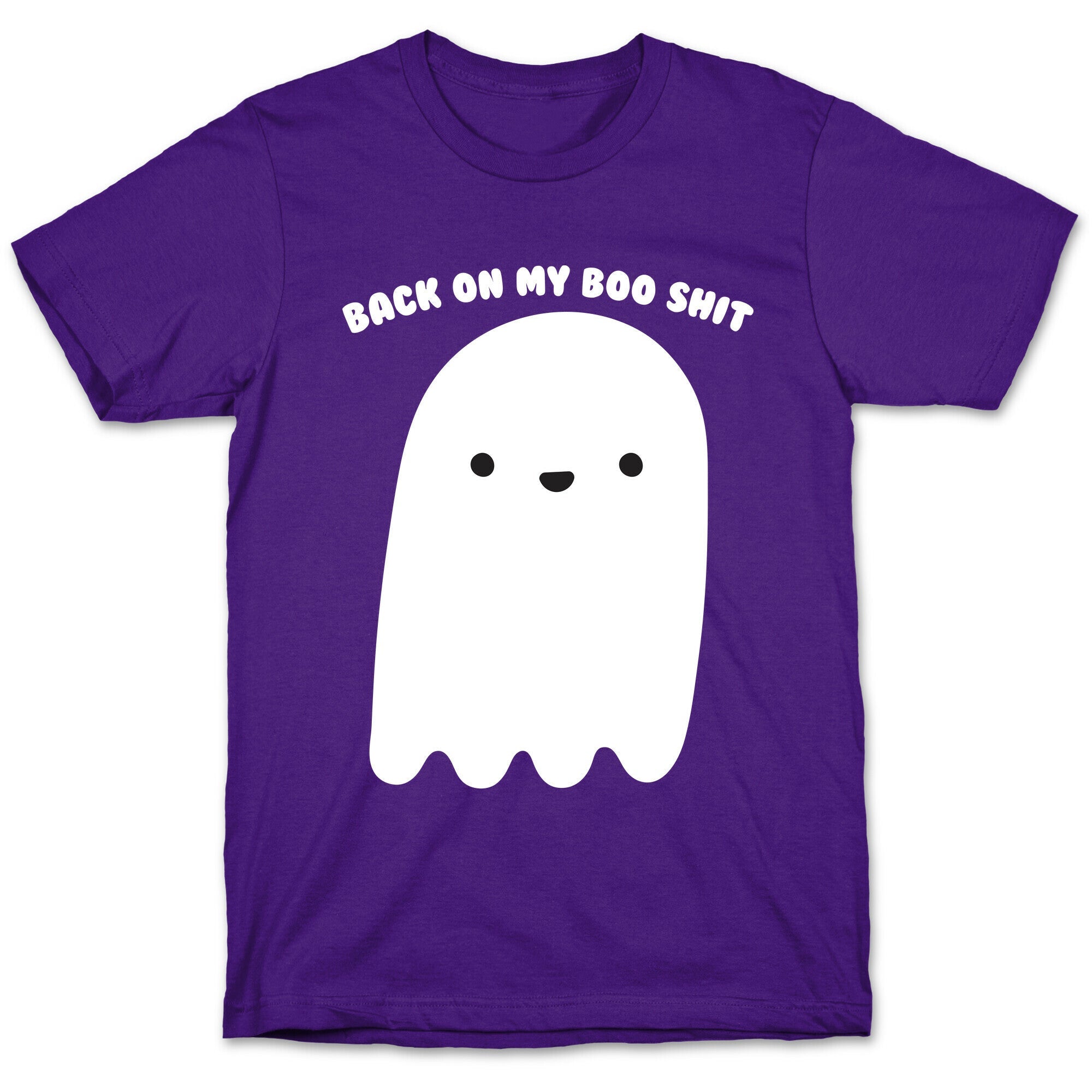 Back On My Boo Shit Ghost T-Shirt Hoodie, Sweatshirt | PureTeeCo.com (Image 5)