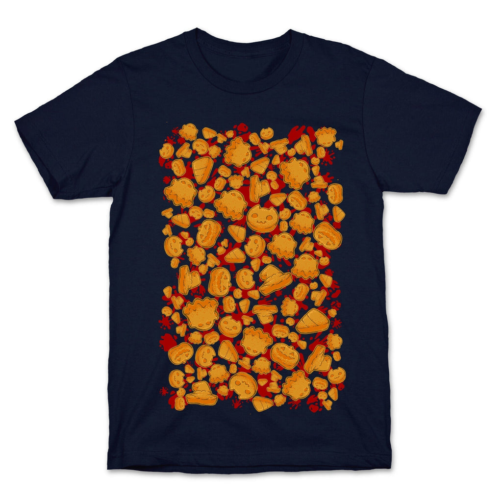 Halloween Nuggies Pattern T-Shirt Hoodie, Sweatshirt | PureTeeCo.com (Image 4)