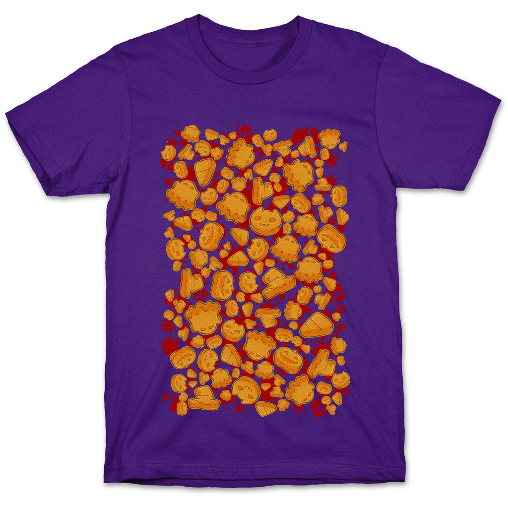Halloween Nuggies Pattern T-Shirt Hoodie, Sweatshirt | PureTeeCo.com (Image 5)