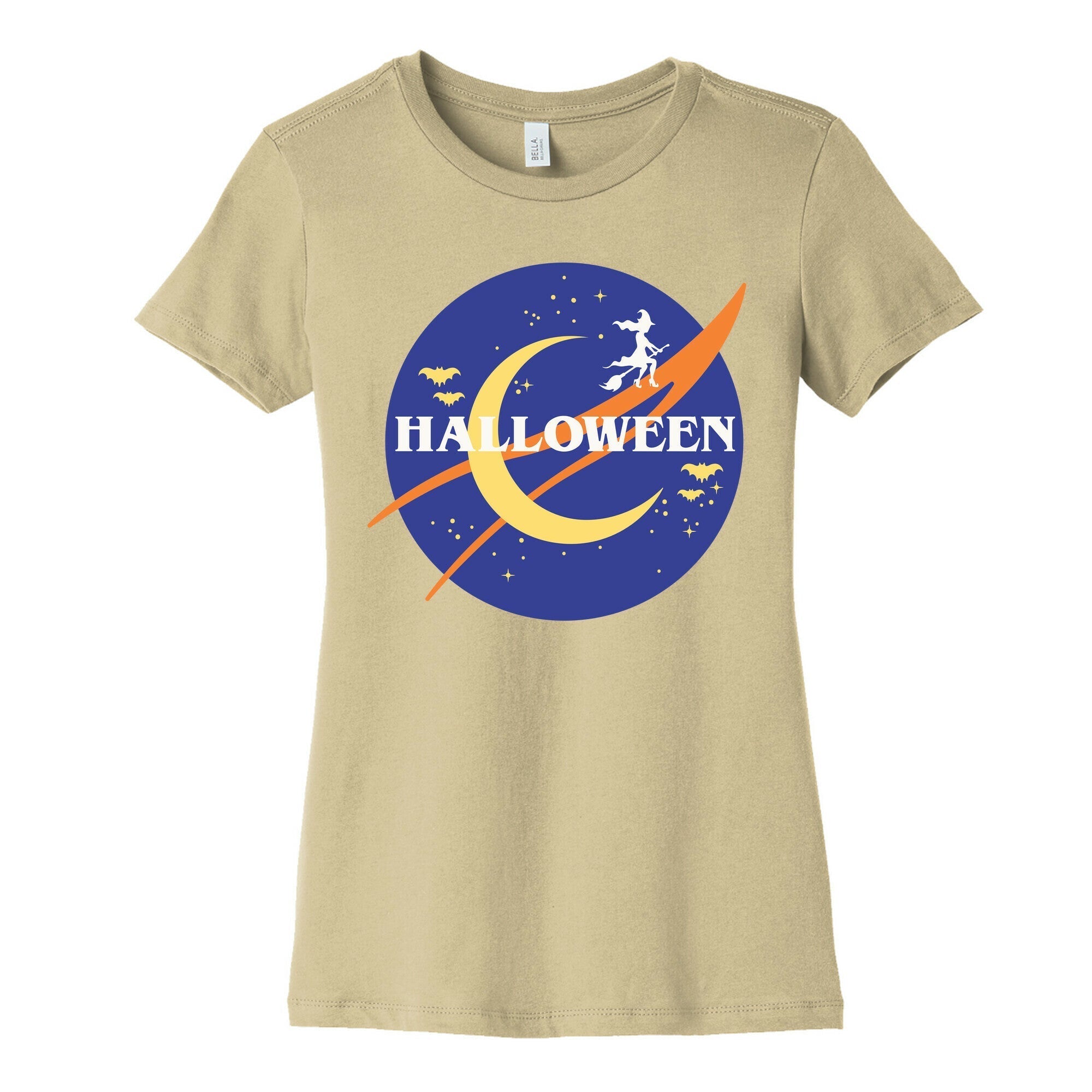 Halloween Nasa Parody Women's Cotton Tee Hoodie, Sweatshirt | PureTeeCo.com (Image 4)