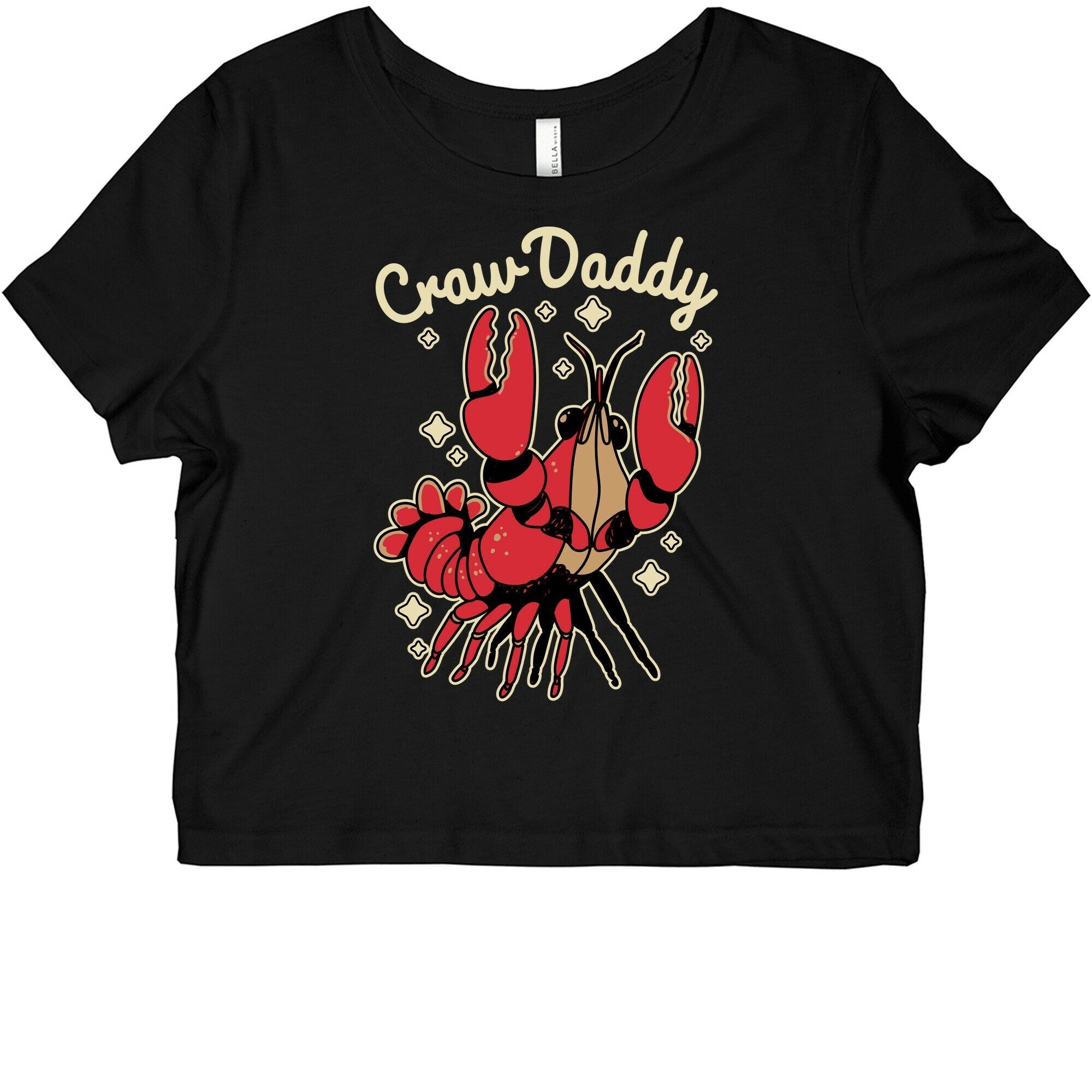 Craw Daddy Graphic Baby Tee Hoodie, Sweatshirt | PureTeeCo.com (Image 1)