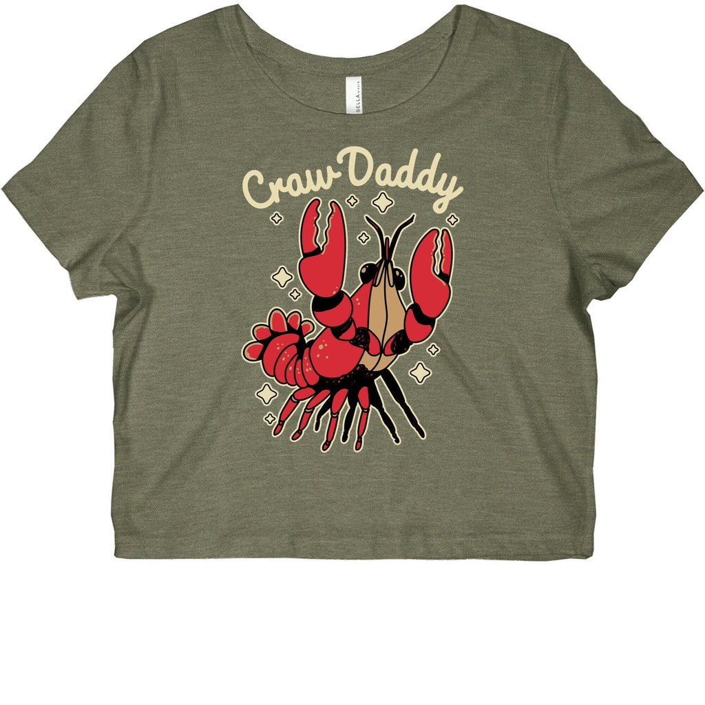 Craw Daddy Graphic Baby Tee Hoodie, Sweatshirt | PureTeeCo.com (Image 2)