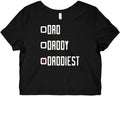 Dad Daddy Daddiest Graphic Baby Tee Hoodie, Sweatshirt | PureTeeCo.com (Image 1)