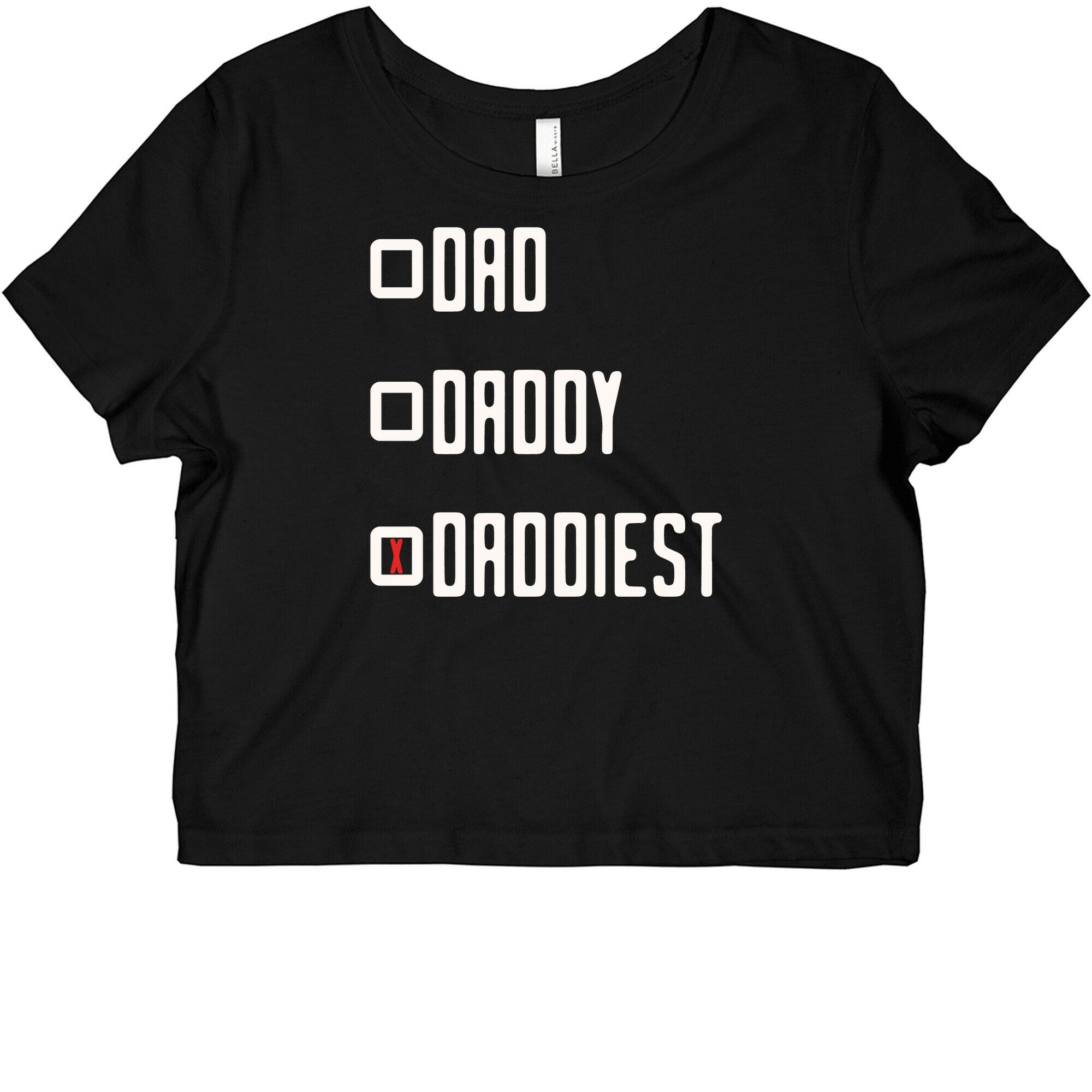 Dad Daddy Daddiest Graphic Baby Tee Hoodie, Sweatshirt | PureTeeCo.com (Image 1)