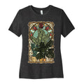 Art Nouveau House Plants Women's Cotton Tee Hoodie, Sweatshirt | PureTeeCo.com (Image 1)